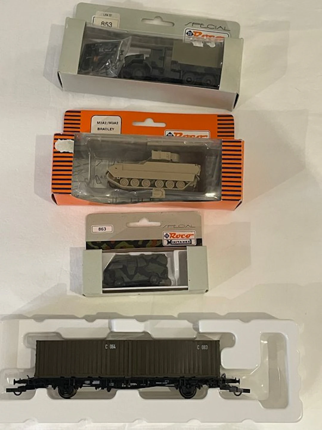 Roco 1:87 - Model military vehicle (4) - M3A2 Bradley...