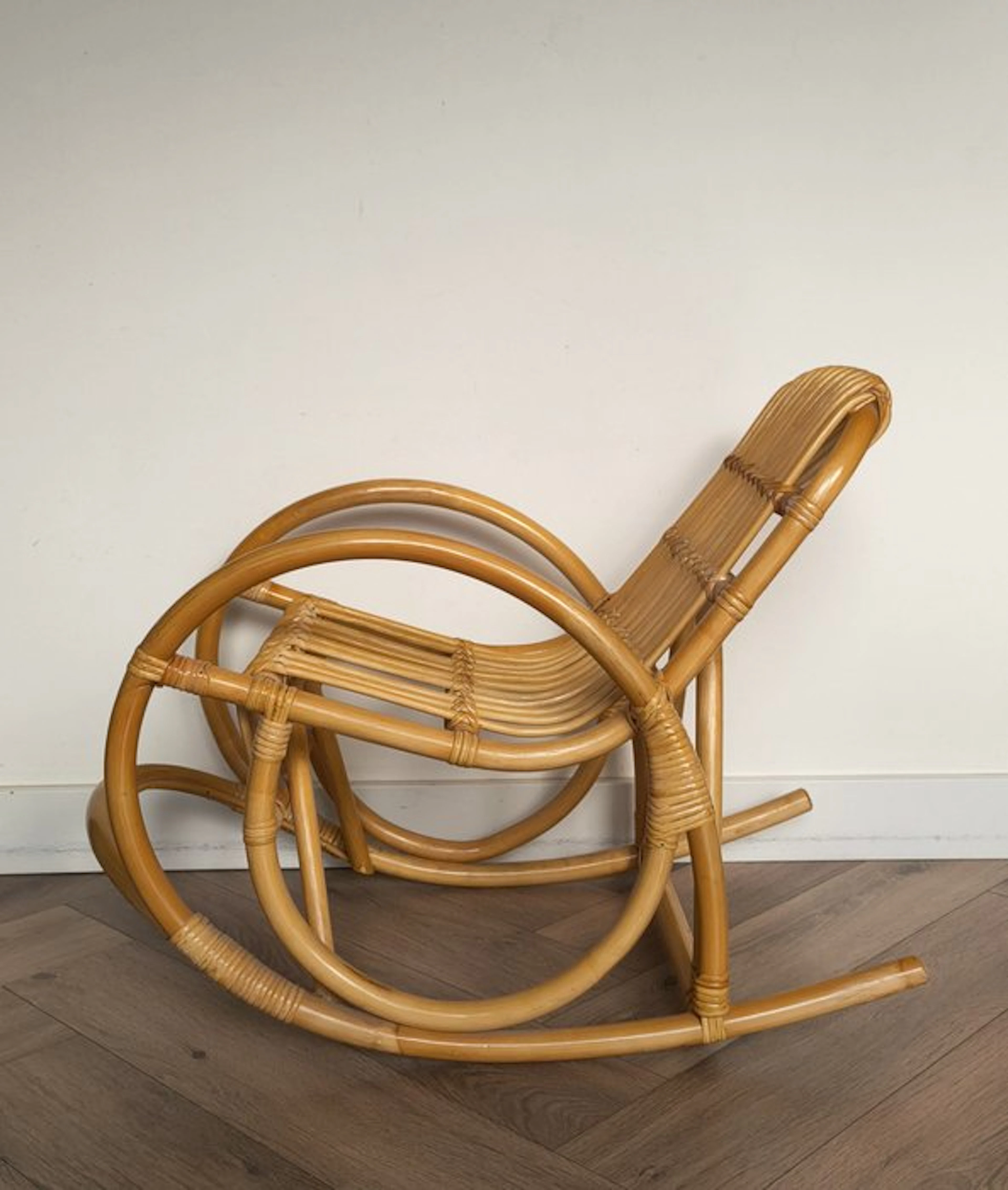 Handmade - Rocking chair - Children's rocking chair - Bamboo