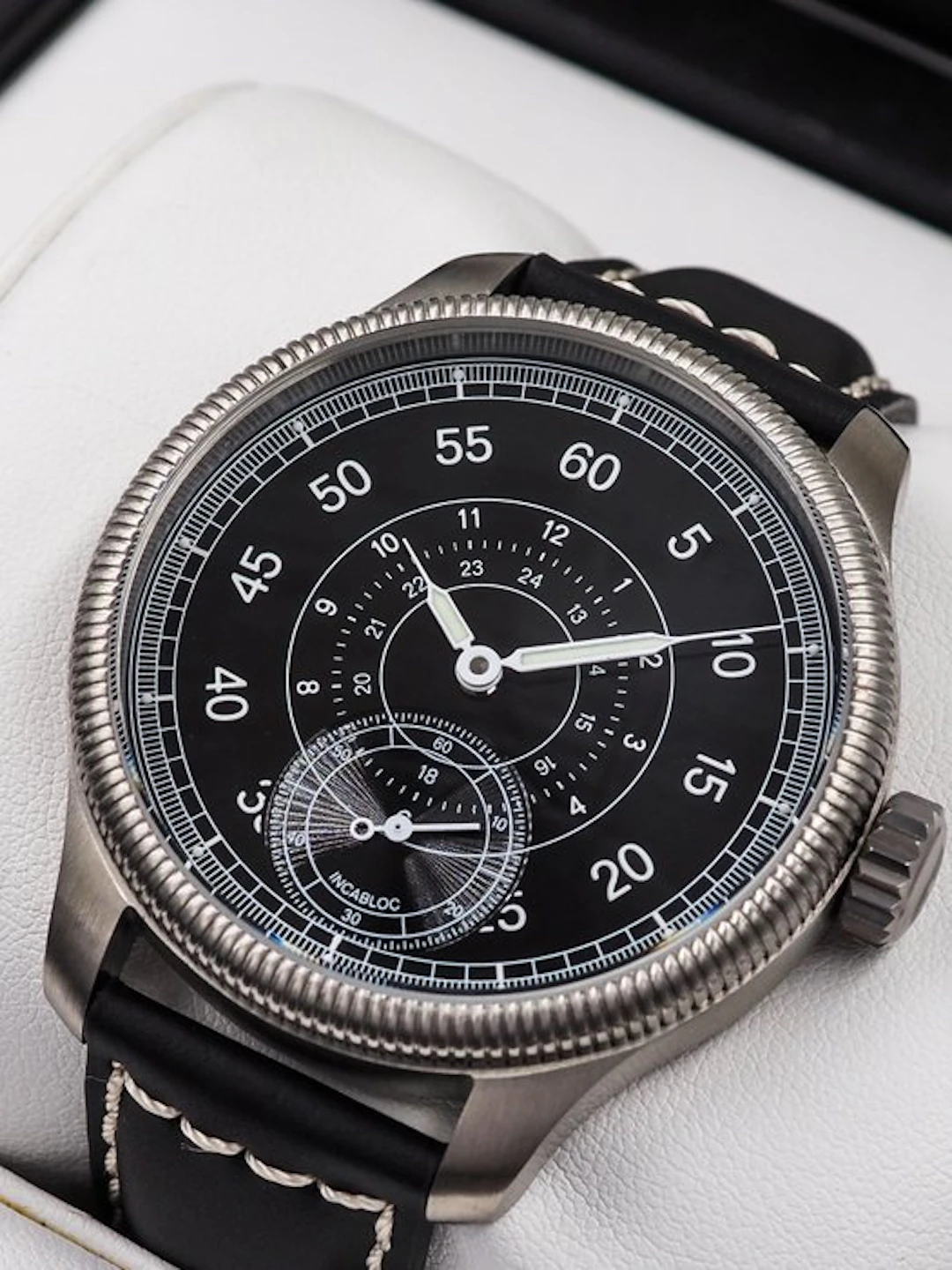 Zeno-Watch Basel - Retro Pilot Winder - No reserve price...