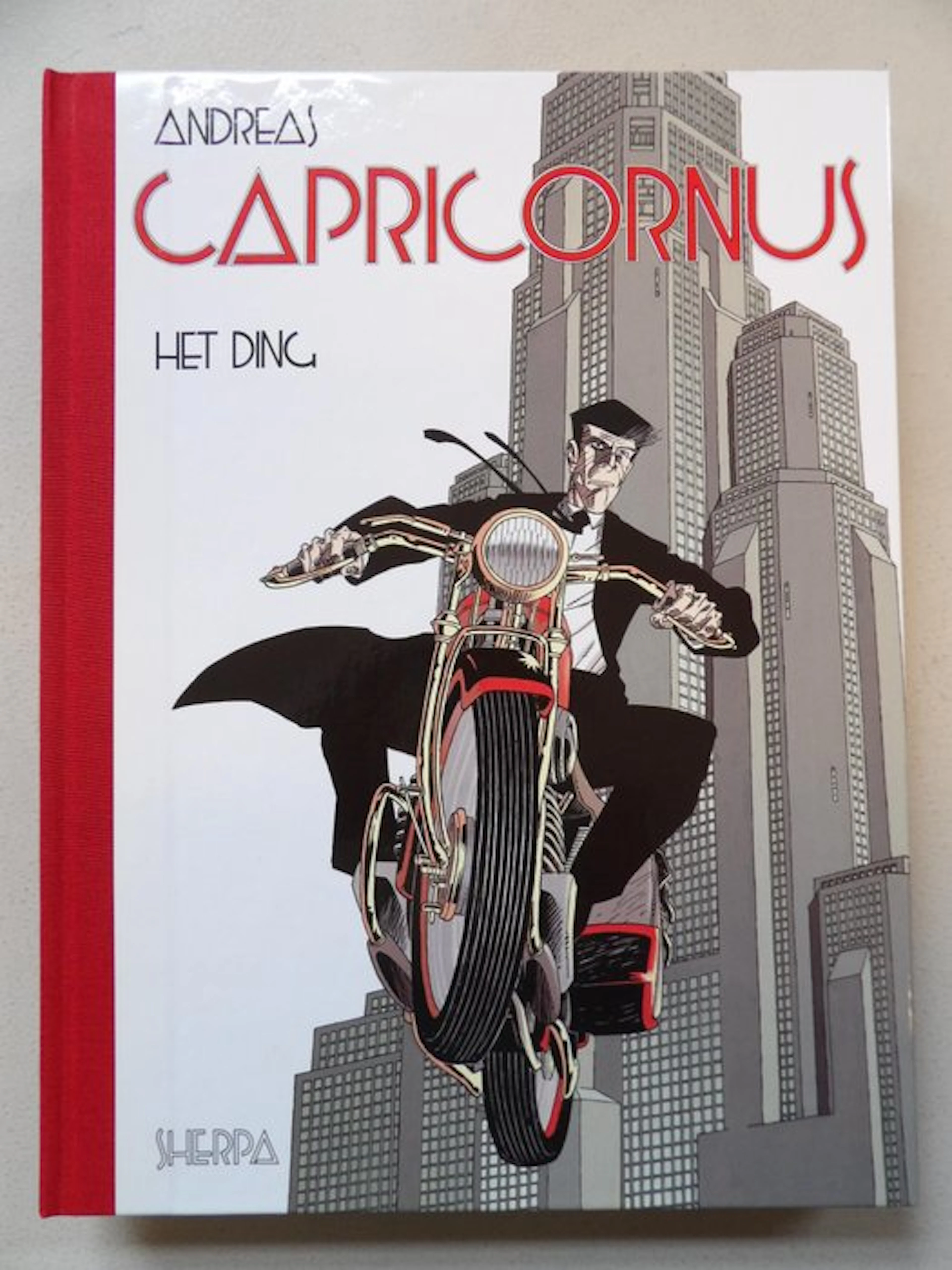 Andreas - Capricornus 1 - Het ding - Luxe hc + bijlage - Auteurs expl