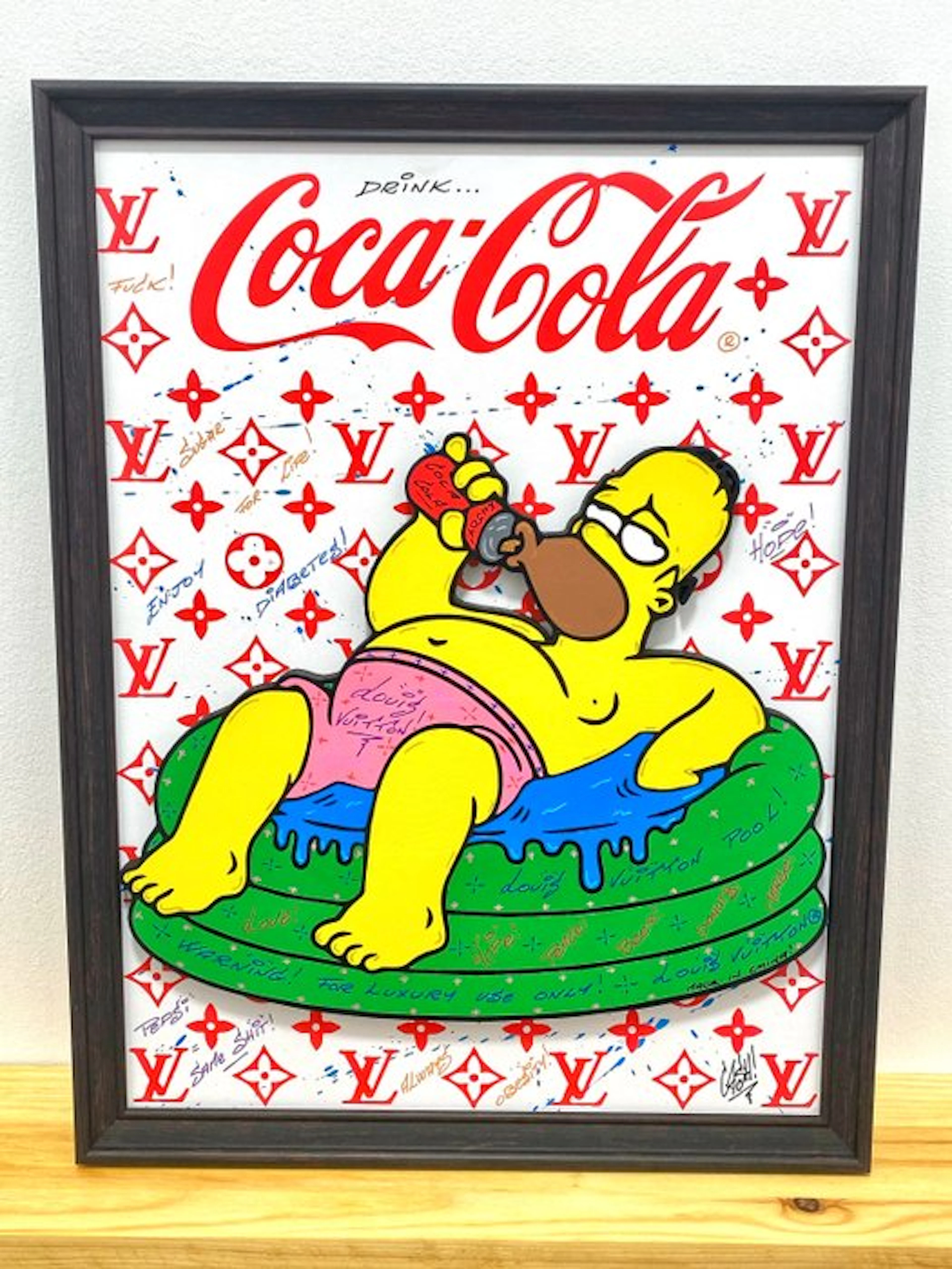 CASH - HOMER LOUIS VUITTON ENJOY Coca-Cola !