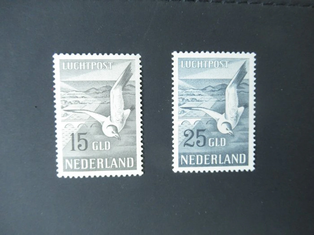 Netherlands 1951 - Airmail parcel stamps Meeuw - NVPH 2026