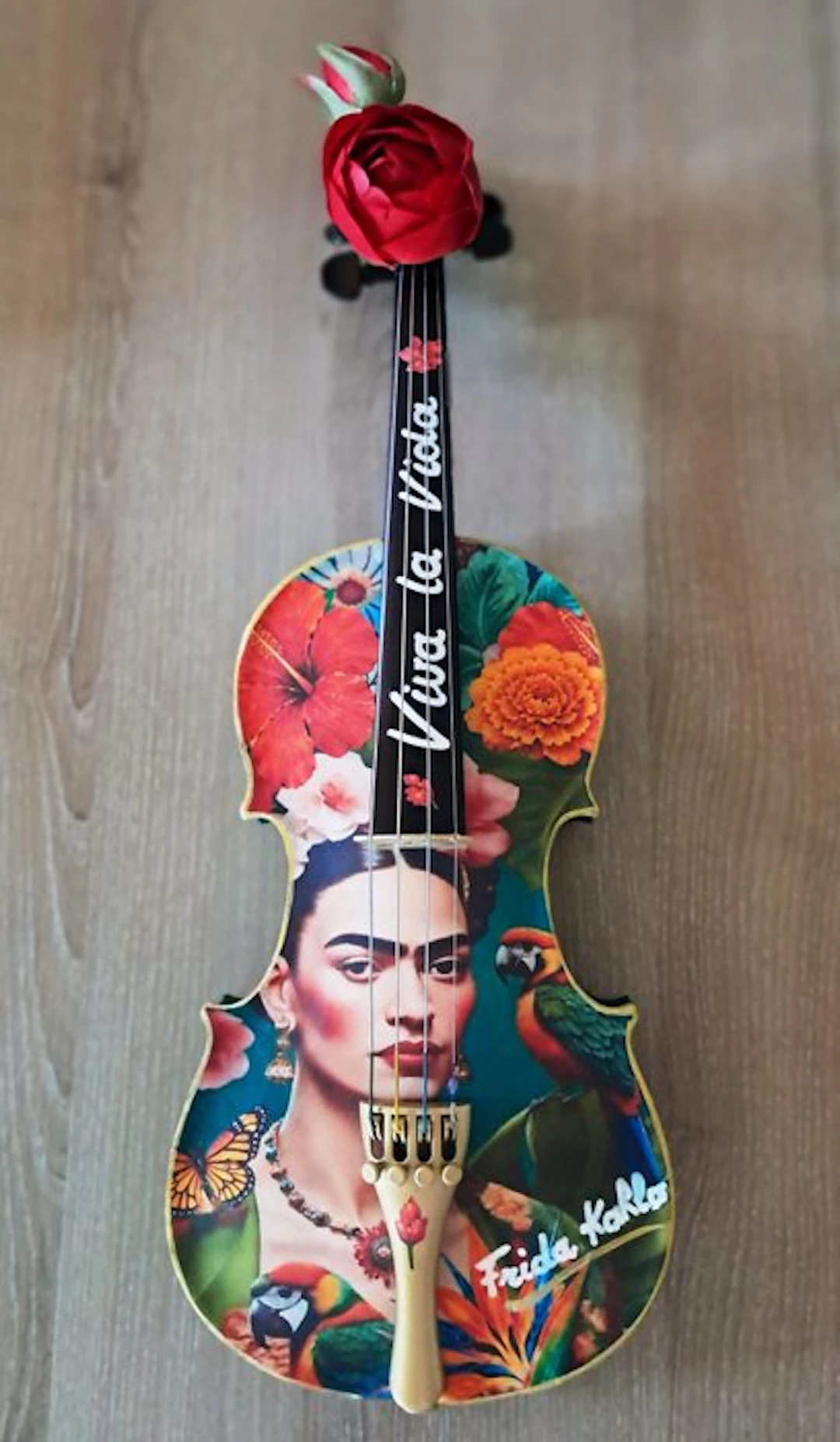 Sculpture, Frida - Mexican Garden - 53 cm - Wood - 2026