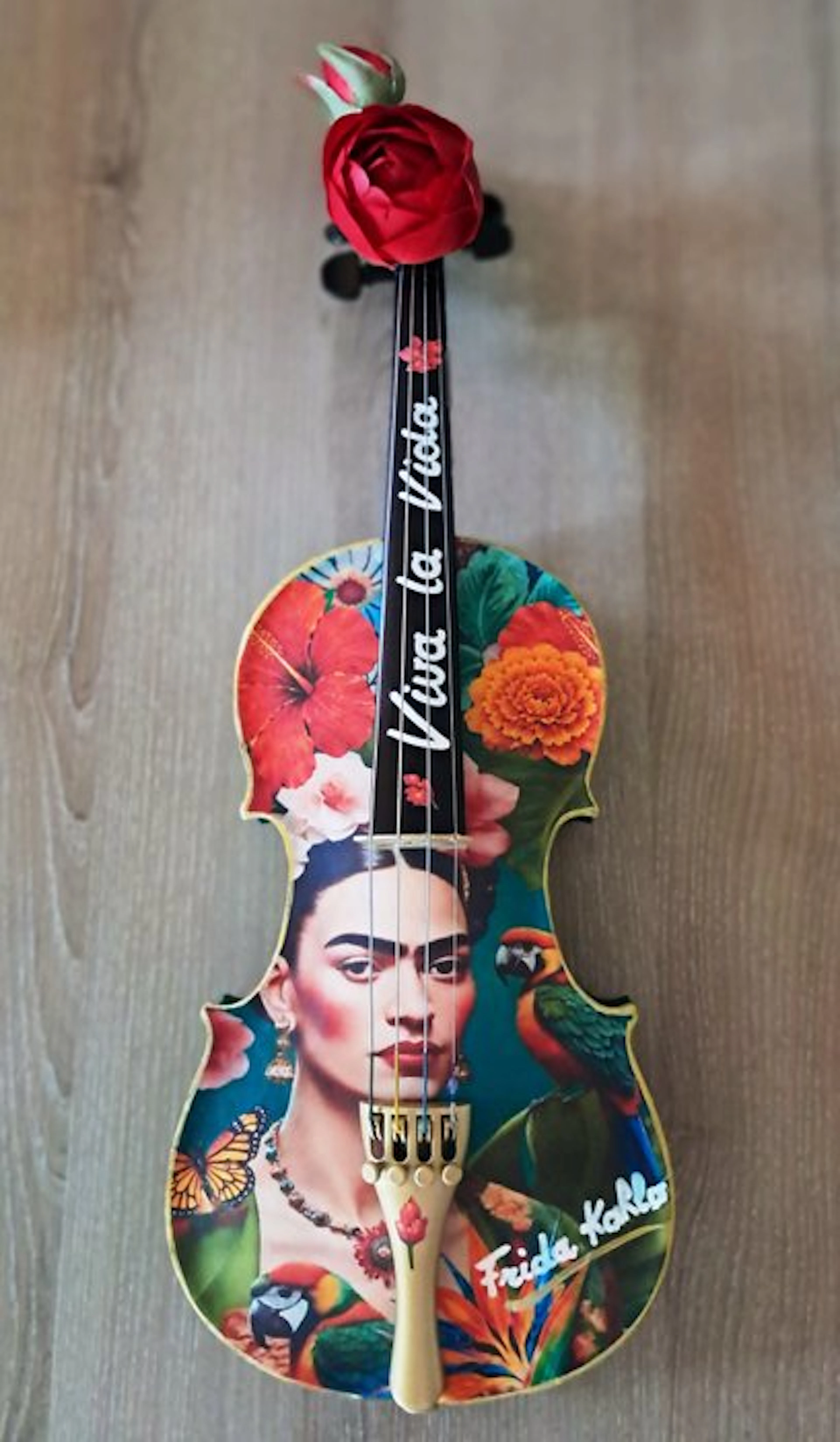 Sculpture, Frida - Mexican Garden - 53 cm - Wood - 2026