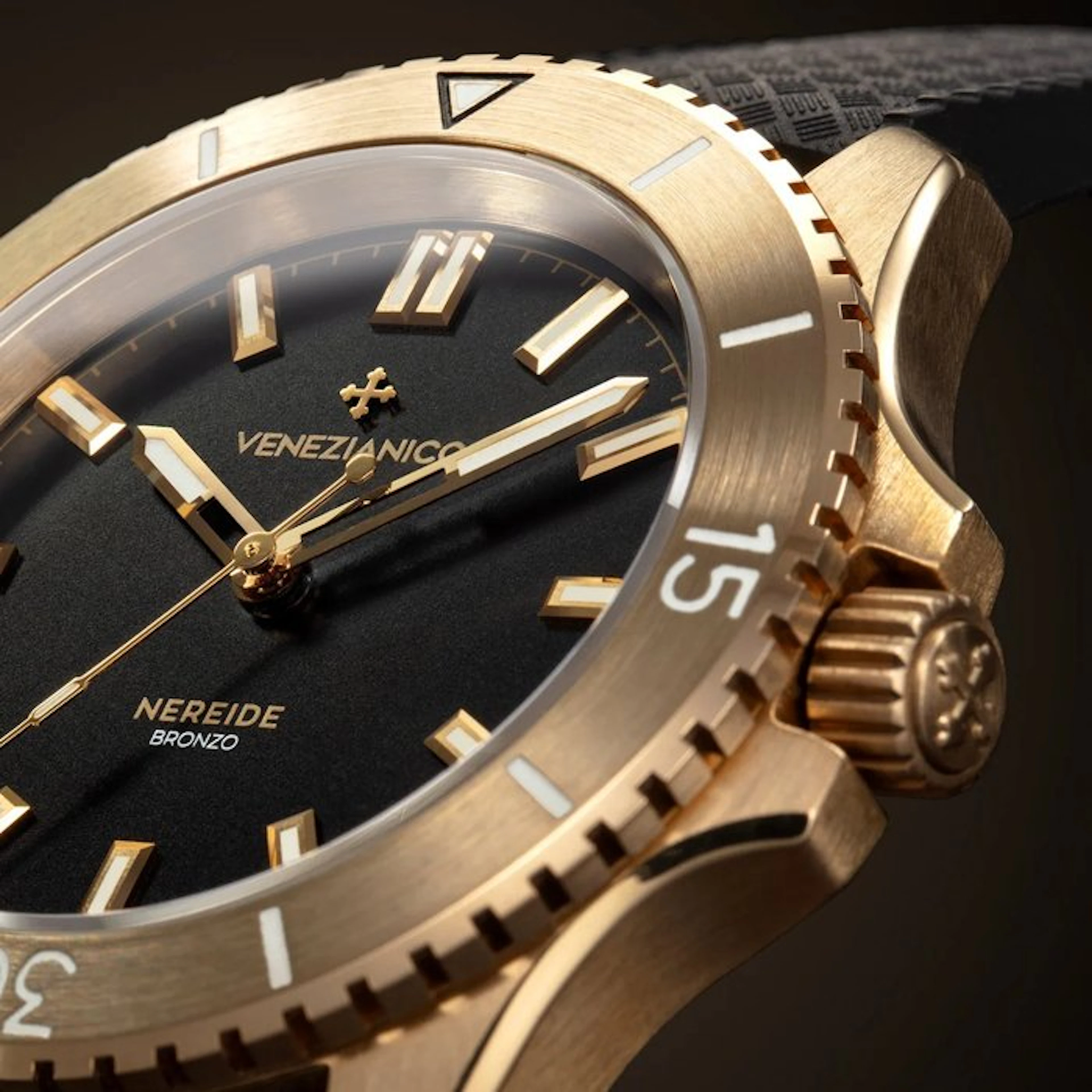 Venezianico - Venezianico Nereide 39mm Automatic Bronzo - 3121555 - Men - 2026