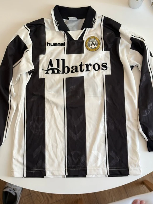 Udinese - Italian Football League - Oliver Bierhoff - 1995 - Football jersey