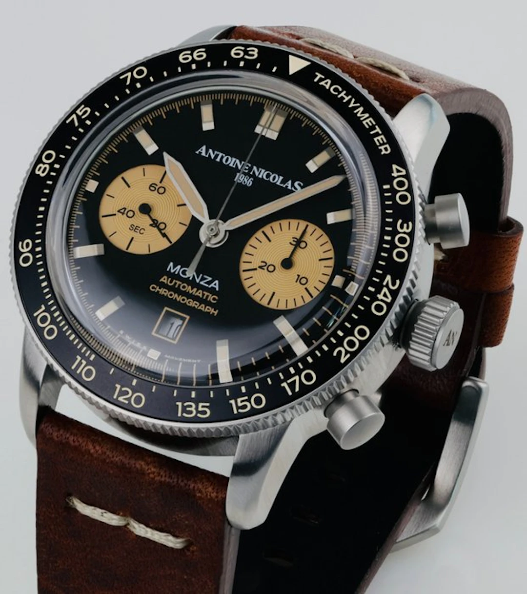 Antoine Nicolas 1986 - Monza Swiss automatic chronograph...