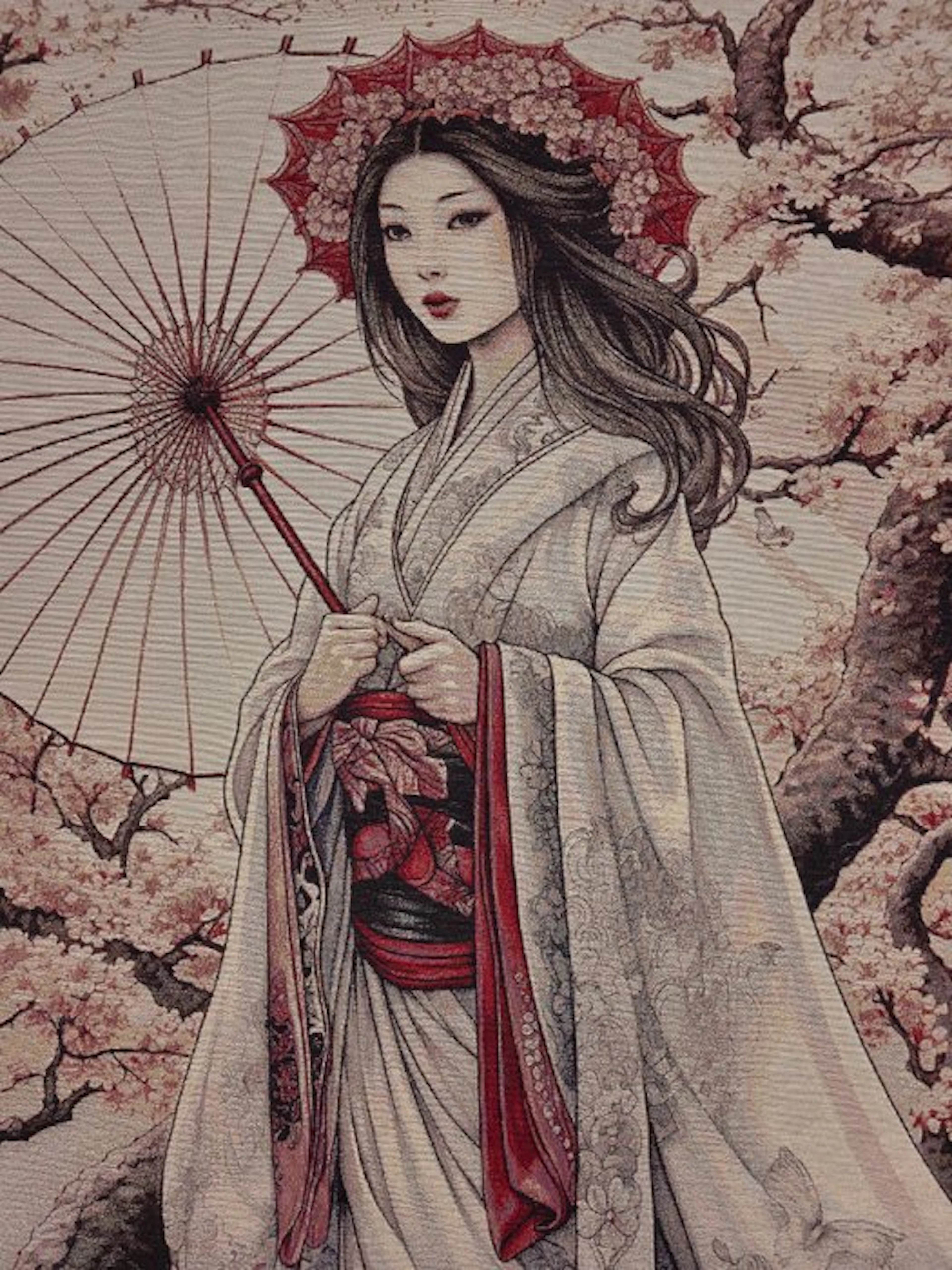Exclusive Oriental tapestry in weaving - 107x80 cm...