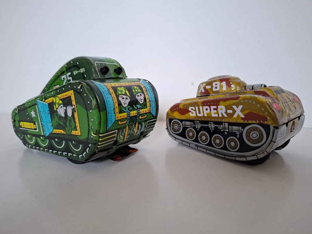 Toy Hero & Marx - Toy Hero "Super-X" & Marx "M-25''...
