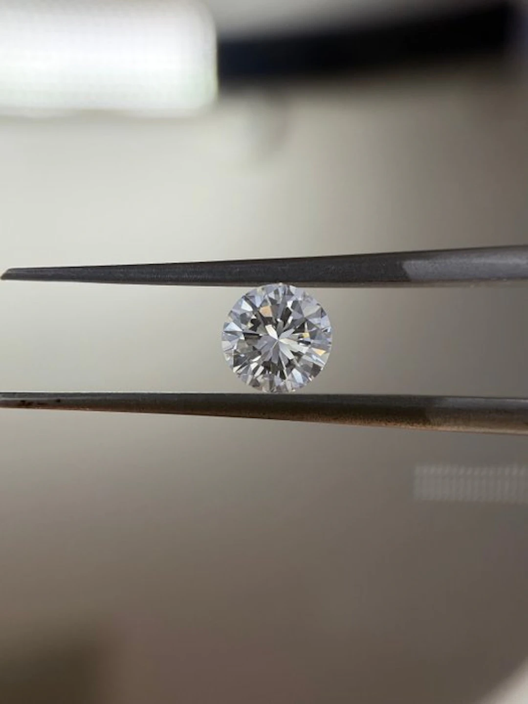 1 pcs Diamond (Natural) - 0.51 ct - Round - G - VVS1 - HRD Antwerp