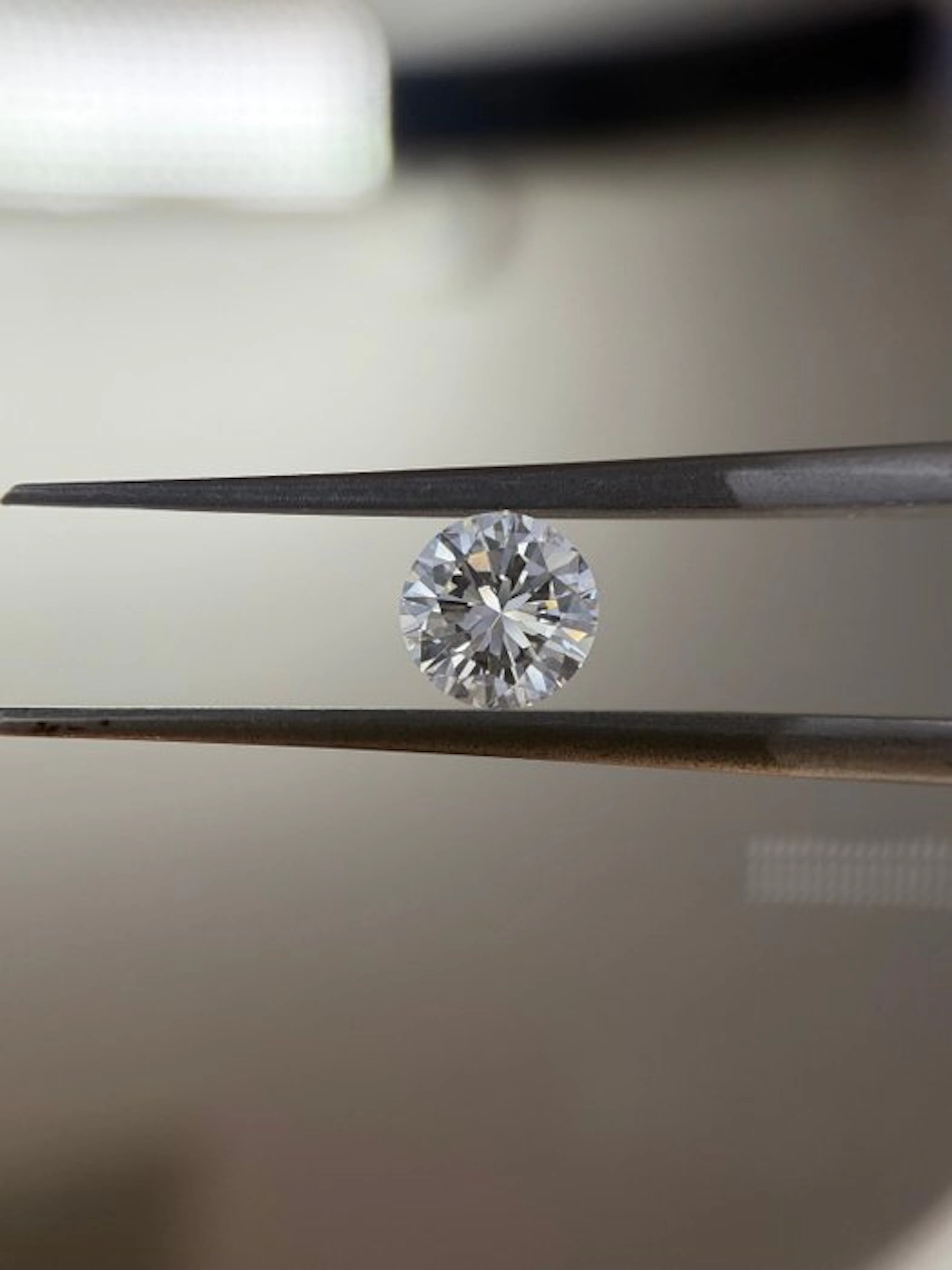 1 pcs Diamond (Natural) - 0.51 ct - Round - G - VVS1 - HRD Antwerp