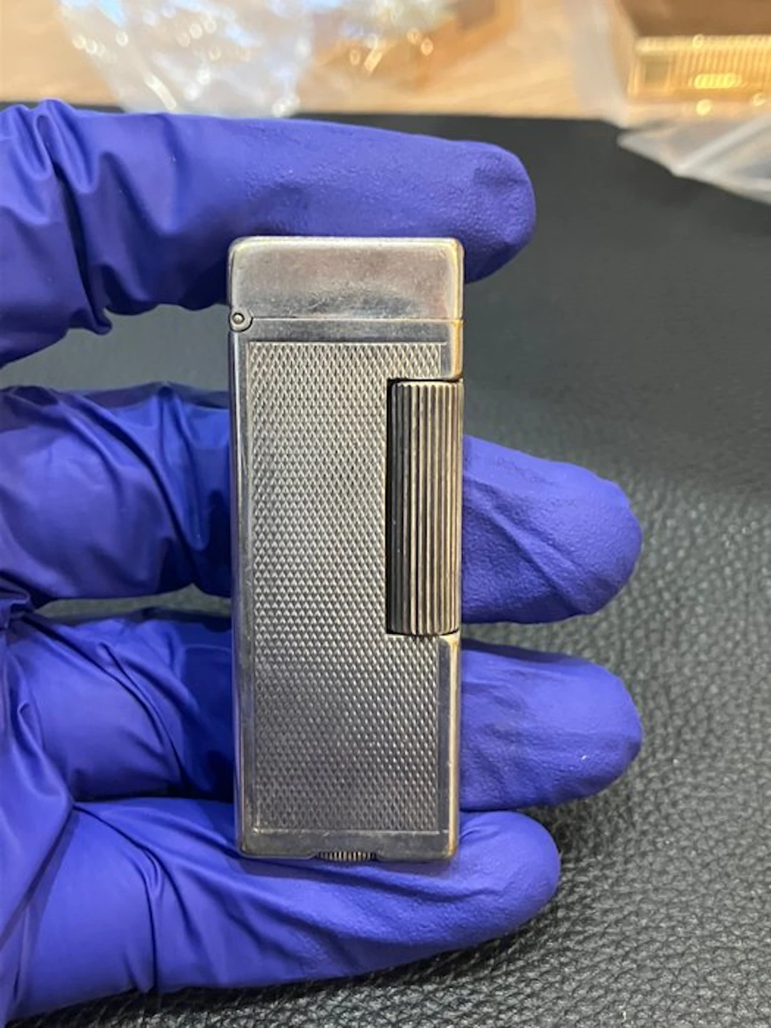 Dunhill - No reserve price - Pocket lighter - Silverplate