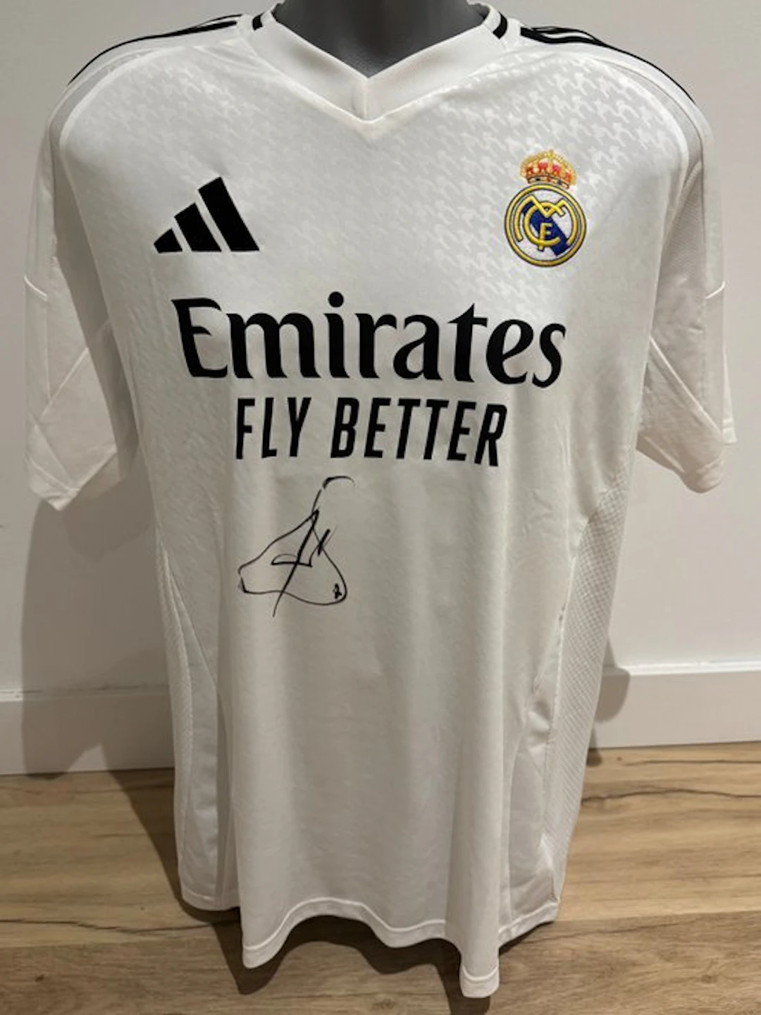 Real Madrid - Spanish Football League - Raúl González Blanco - Football jersey