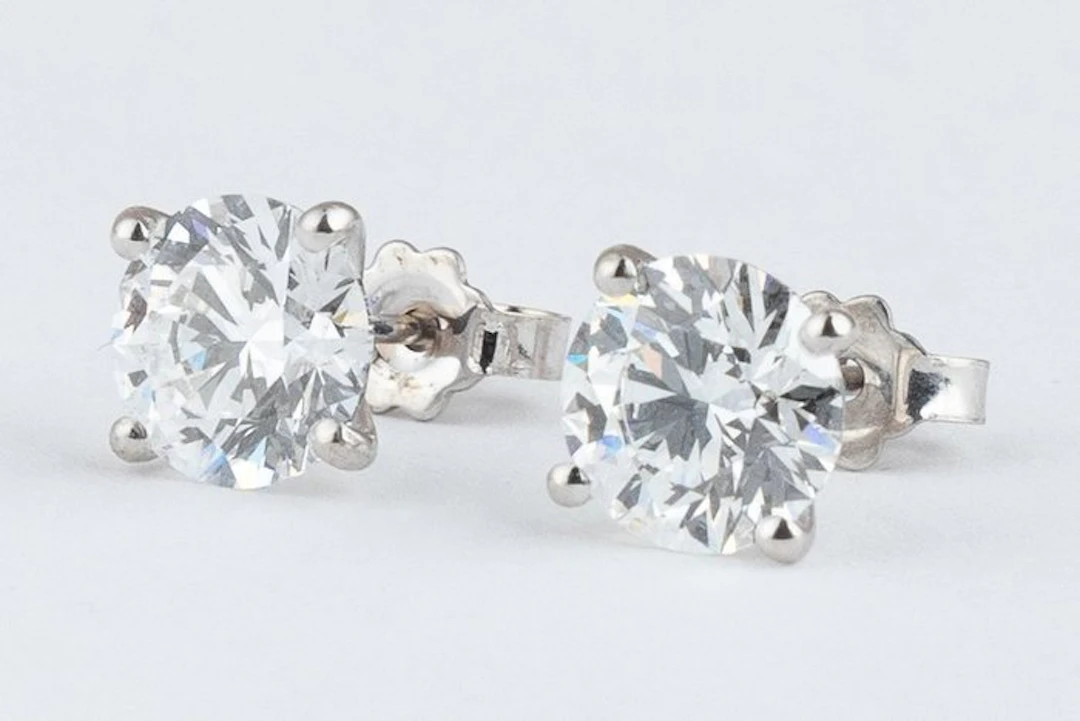 No reserve price - Earrings - 14 kt