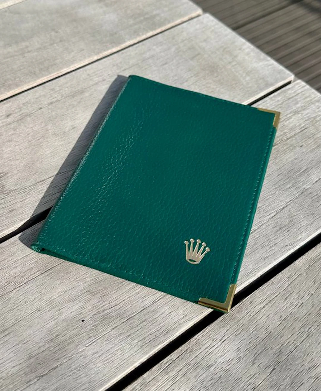 Rolex - MINT GREEN / Straight Corners - Passport /...