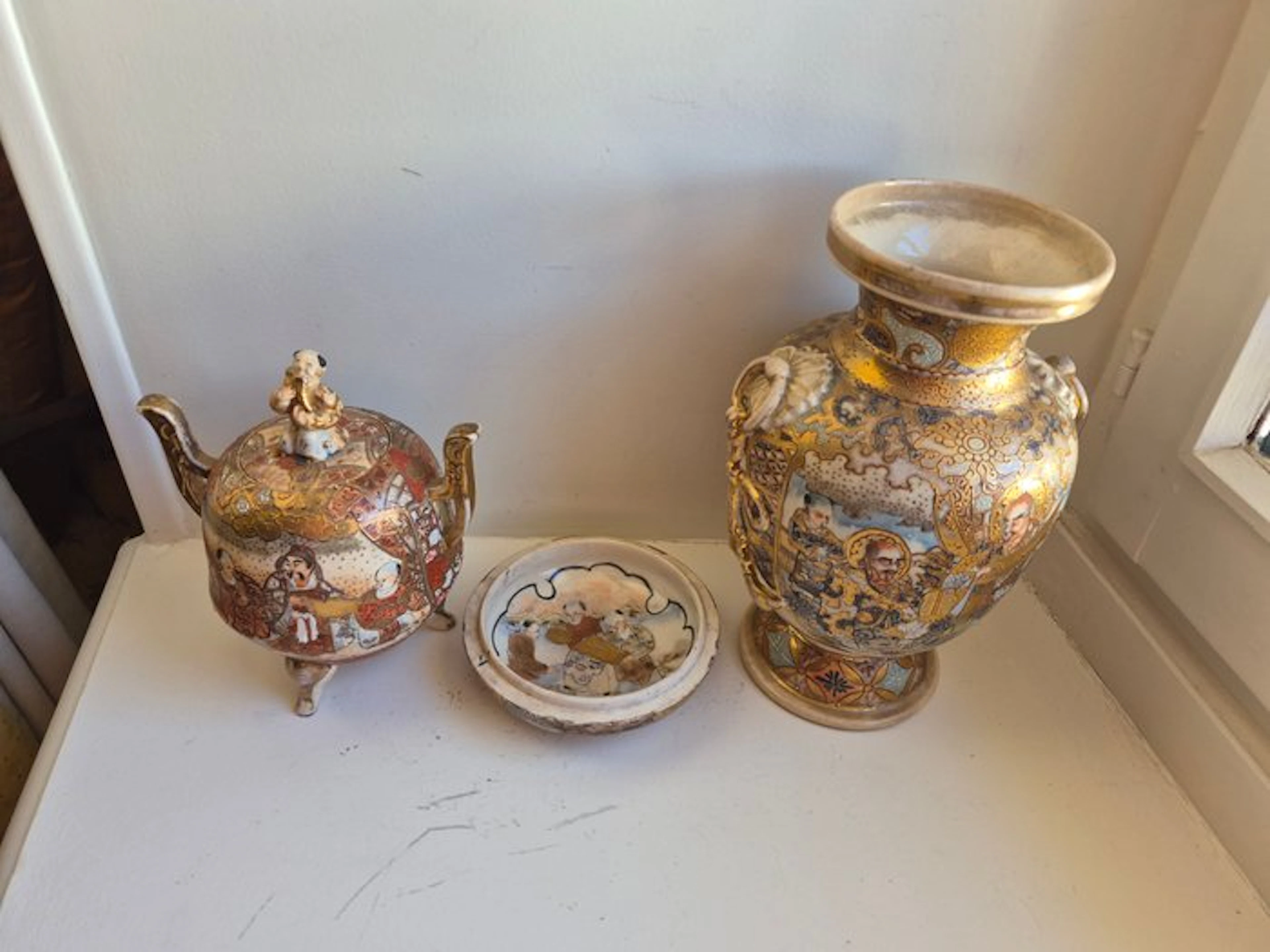 Vase - Earthenware - Japan - Meiji period (1868-1912) (No reserve price)