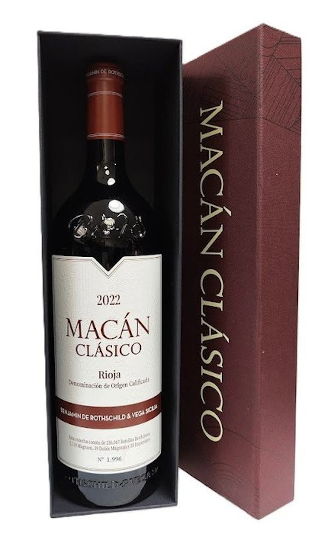 2022 Bodegas Vega Sicilia y Benjamin de Rothschild