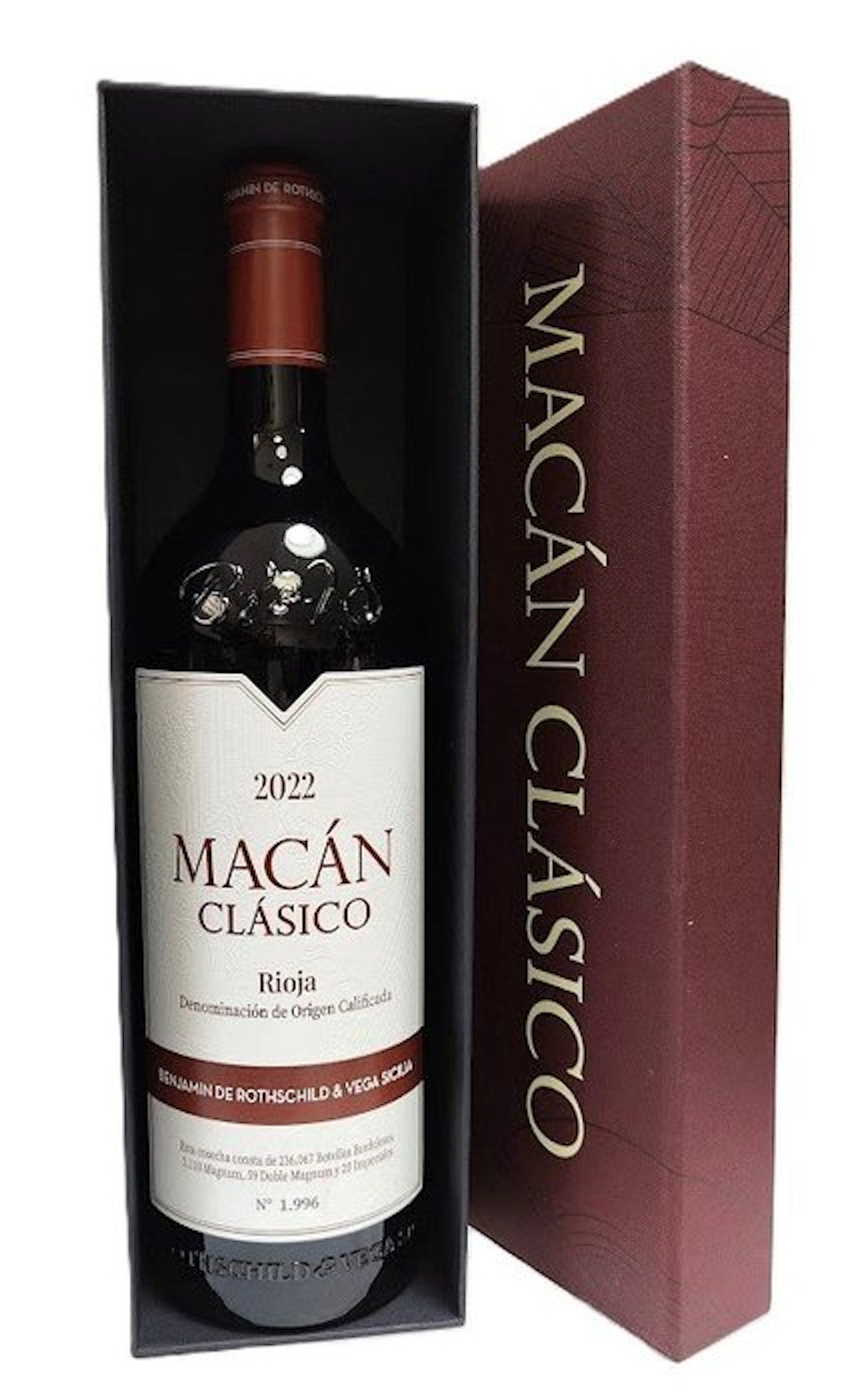 2022 Bodegas Vega Sicilia y Benjamin de Rothschild