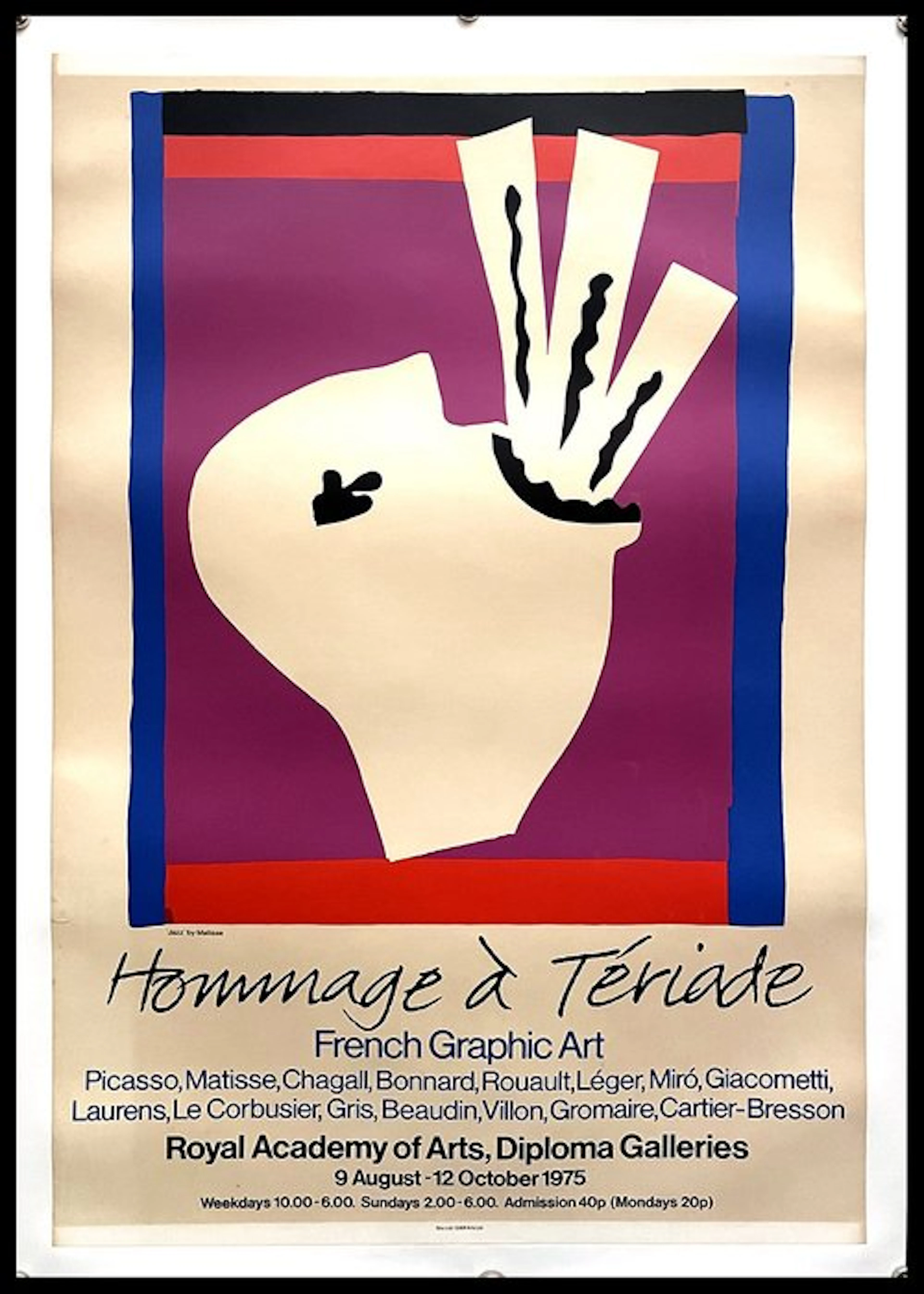 Henri Matisse (after) - Jazz by Matisse - Hommage a Teriade - 1975 - 1970s