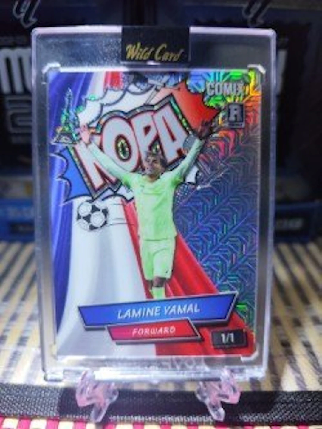 Wild Card Comix Lamine Yamal Único (1/1)