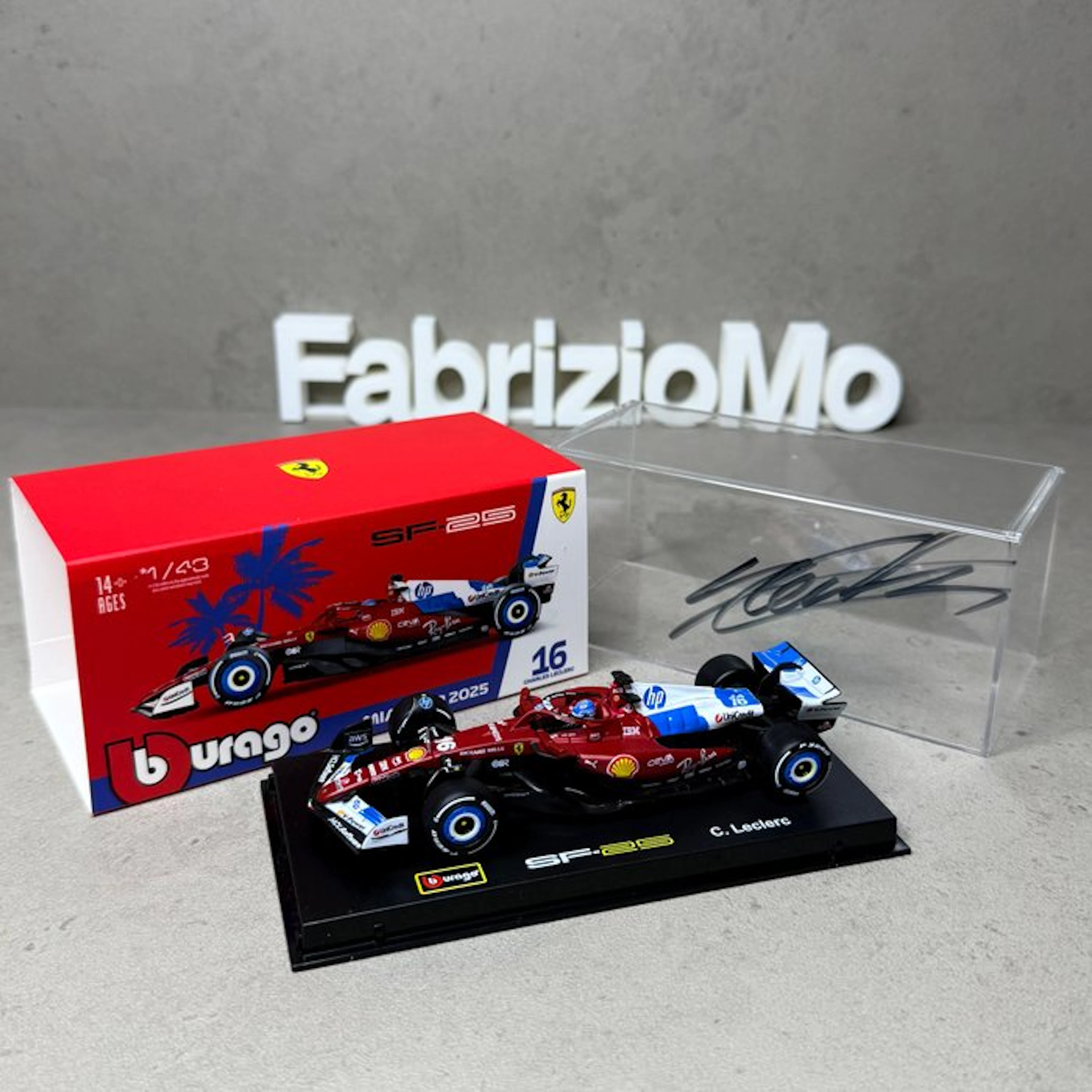 Ferrari - Winner Monaco - Miami GP 2025 - Charles Leclerc...