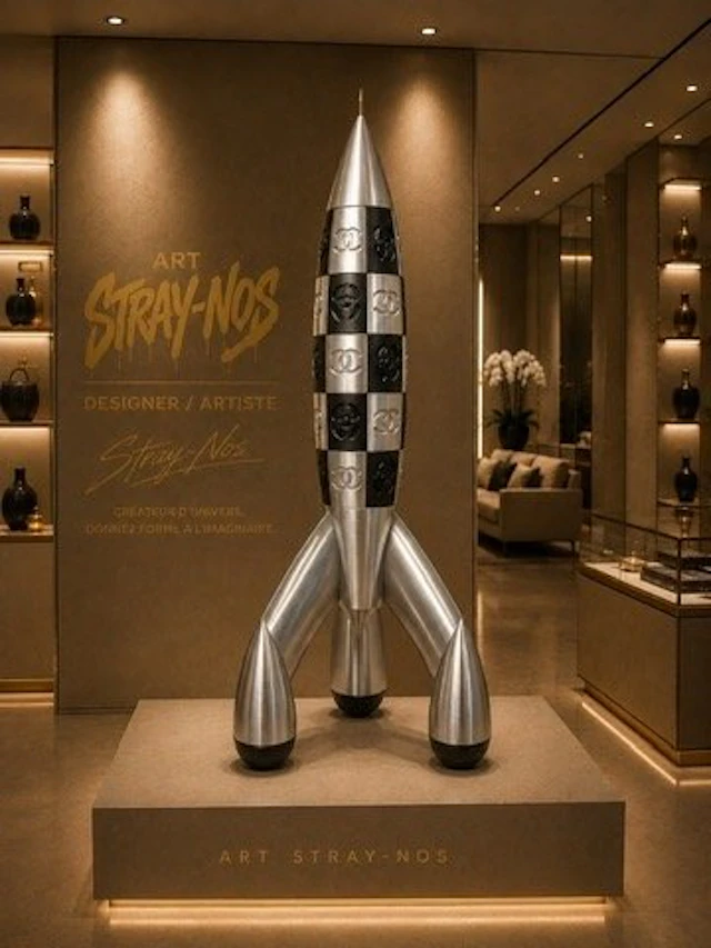 Art Stray-Nos - New collection " Haute couture Chanel , Orbit N°5 ".