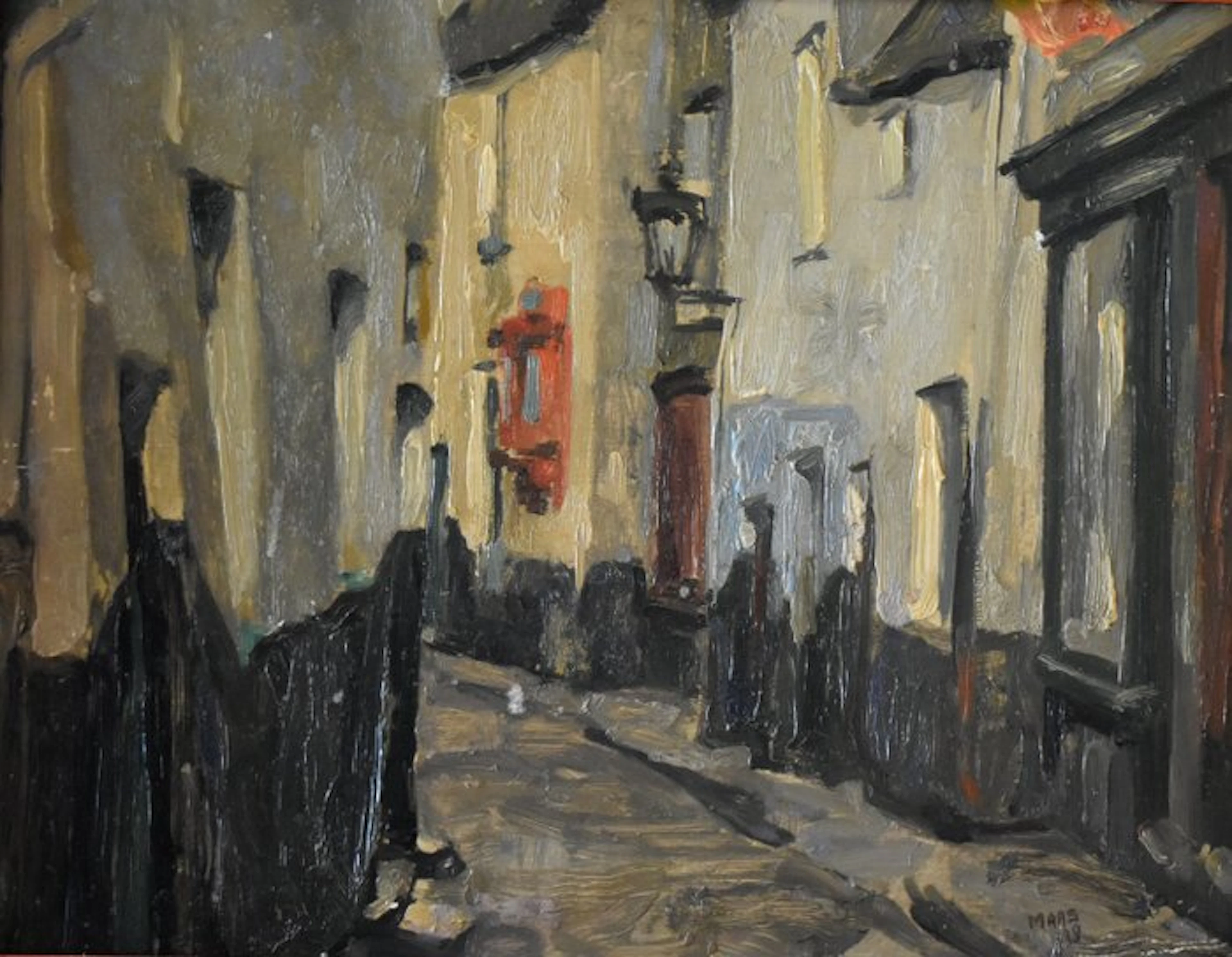 Paul Maas (1890/1962) - Vieux Bruxelles