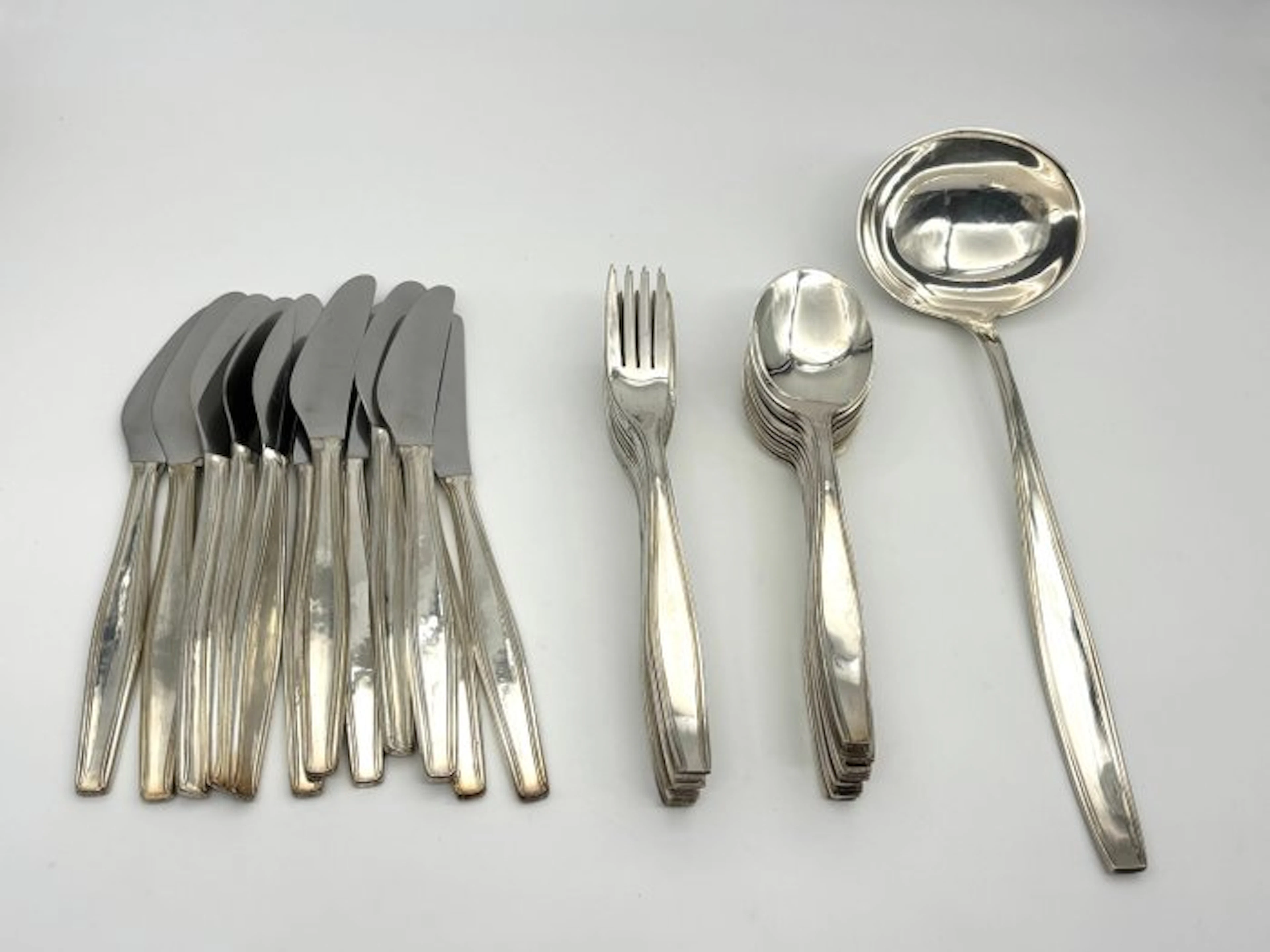 NOVALUX INOX - Cutlery set (37) - Vintage for 12 People...