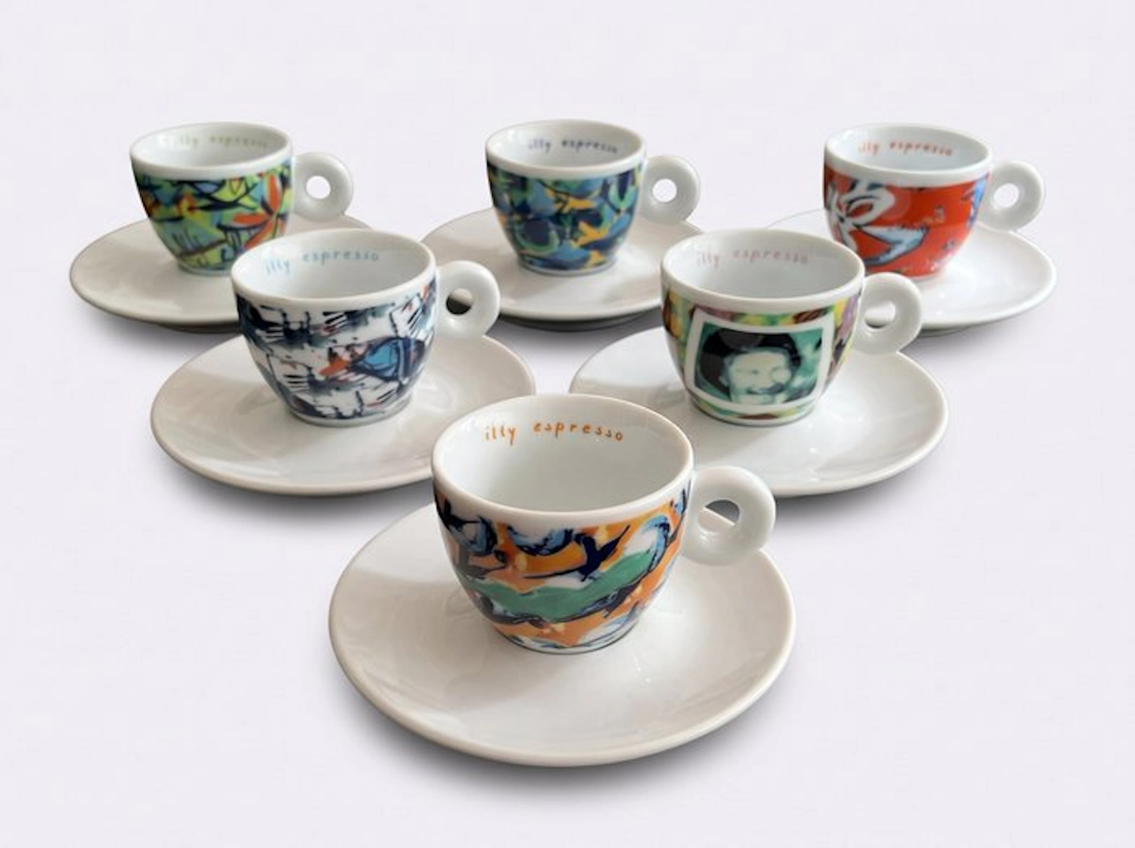 Illy - Illy Art Collection - Coffee set (6) - Art...