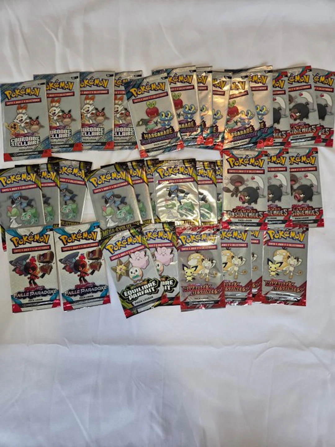 Pokémon - 59 Booster pack - Lot of 59 Pokémon Booster Fun...