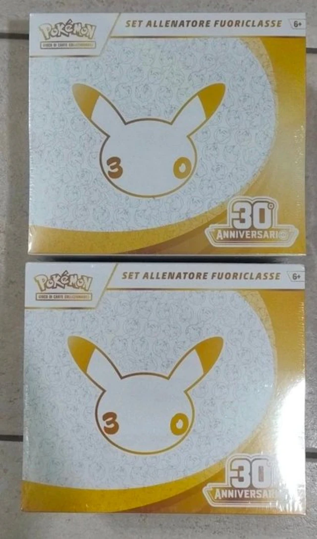 Pokémon - 2 Elite trainer box - 30th Year Anniversary - Various sets