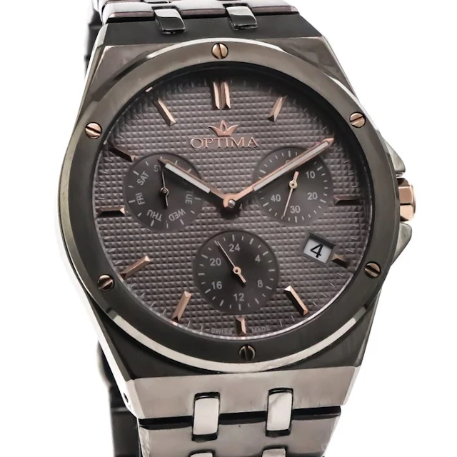 Optima - Swiss Made Chronograph - OSC456-TTR-2 - No...