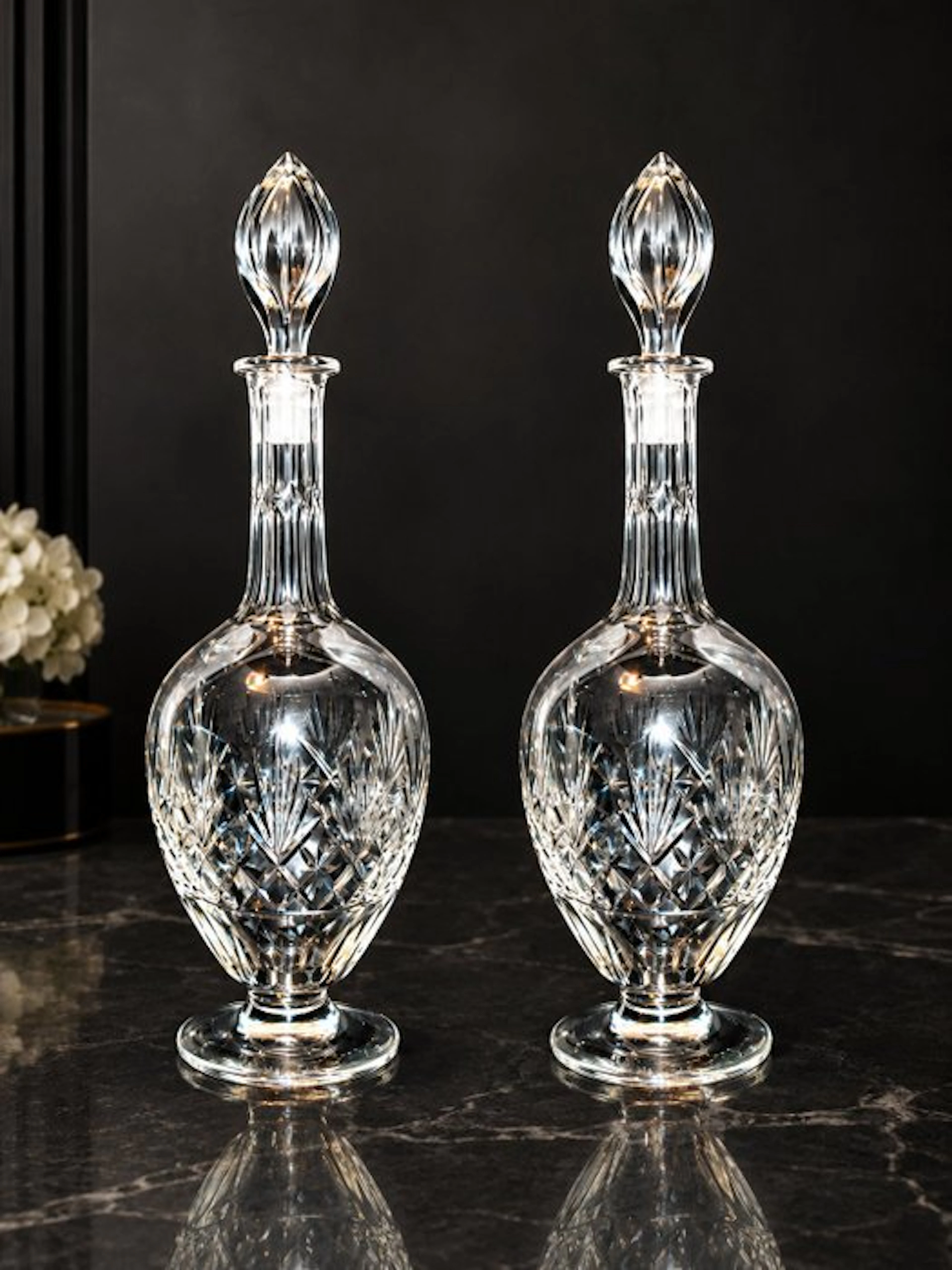 Saint Louis - Carafe - Massenet 2 décanter anciennes - Crystal