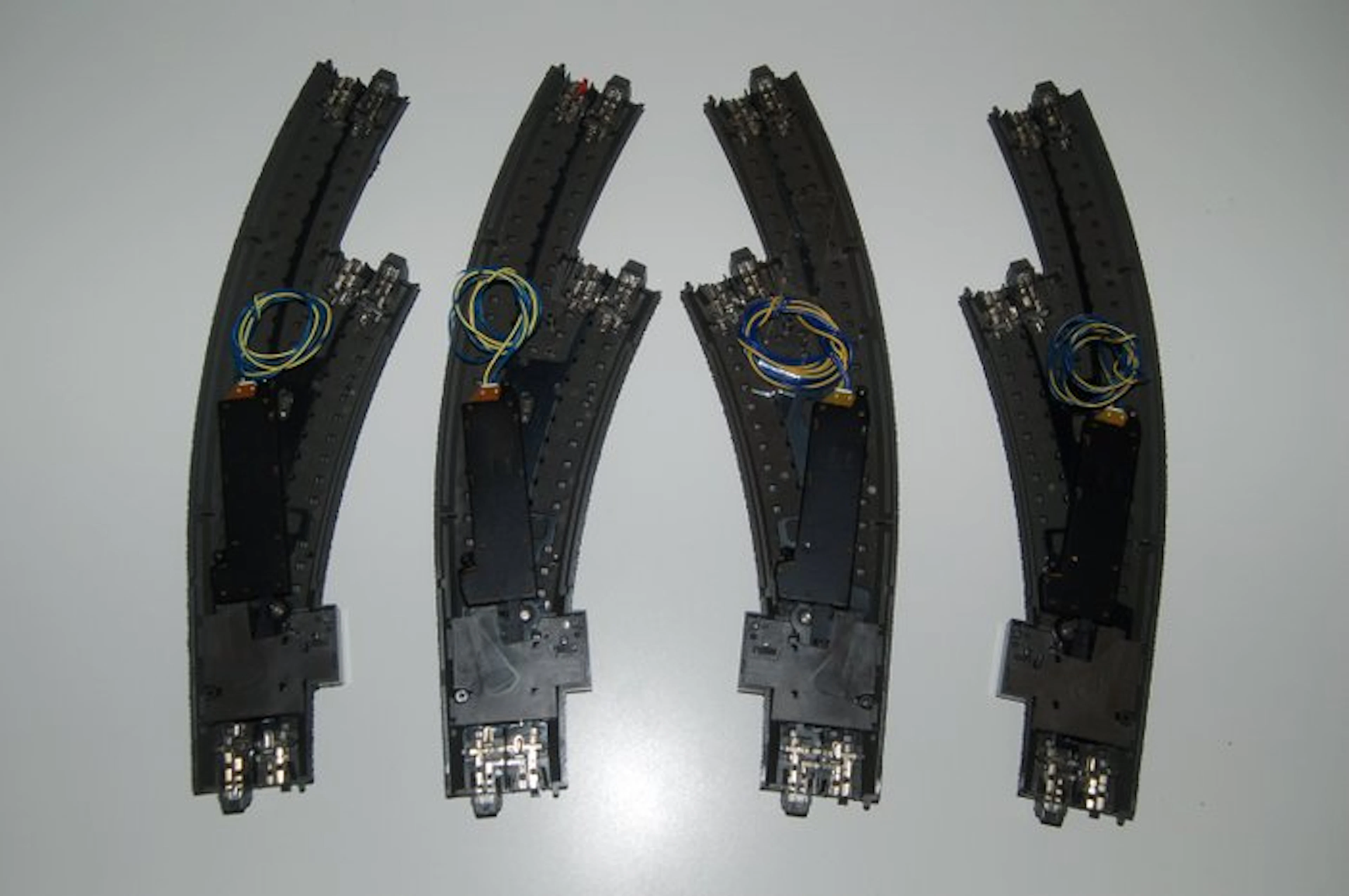 Märklin H0 - 24671/24672/74490 - Model train tracks (8)...