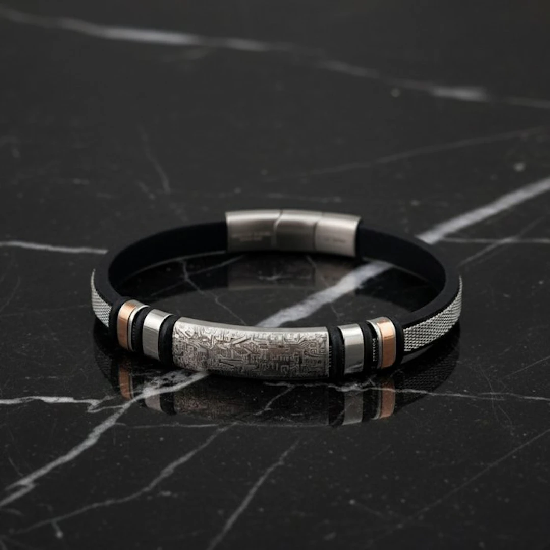 Other brand - 18 kt. - Steel, Yellow gold - Bracelet