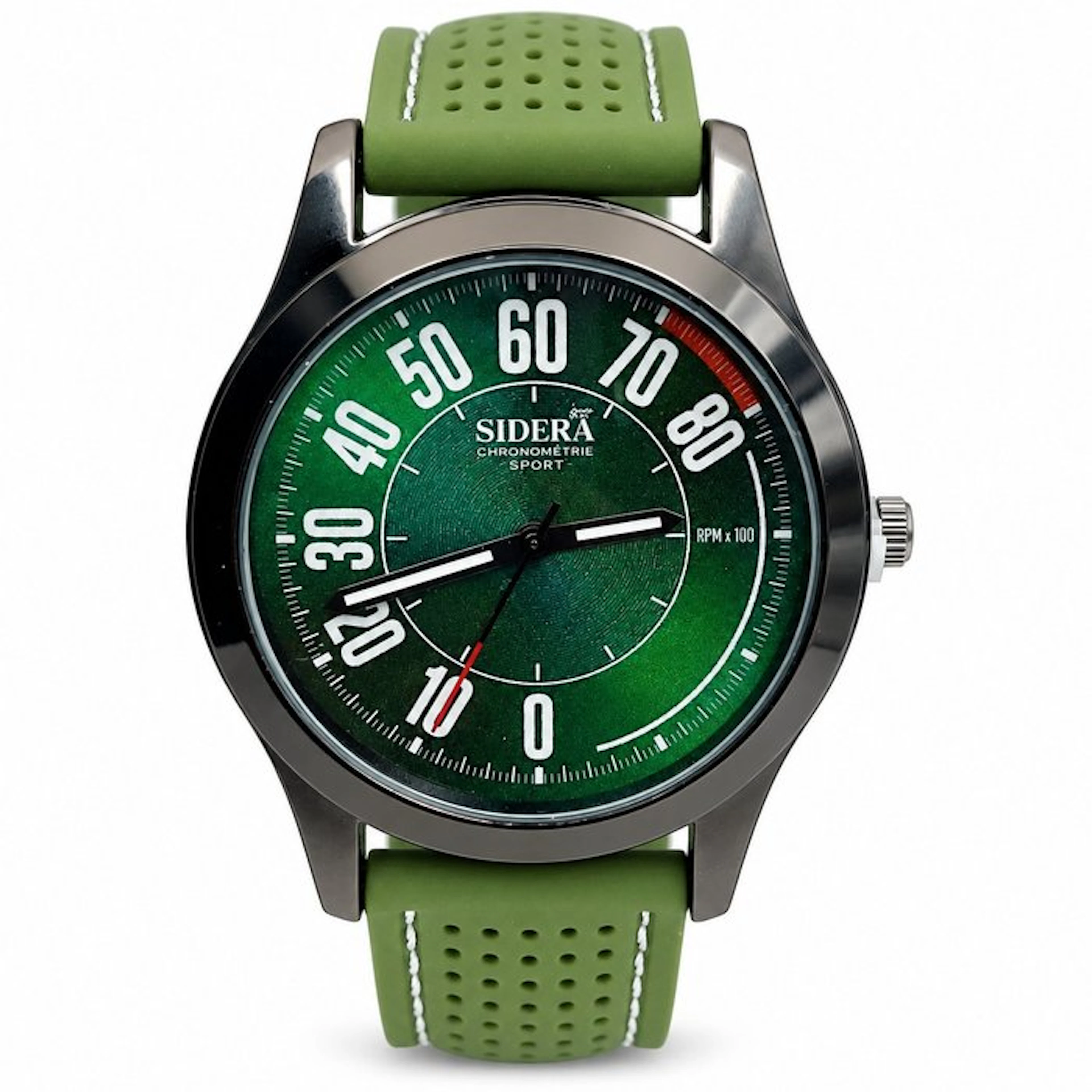 Watch - Sidera - Tachometer green
