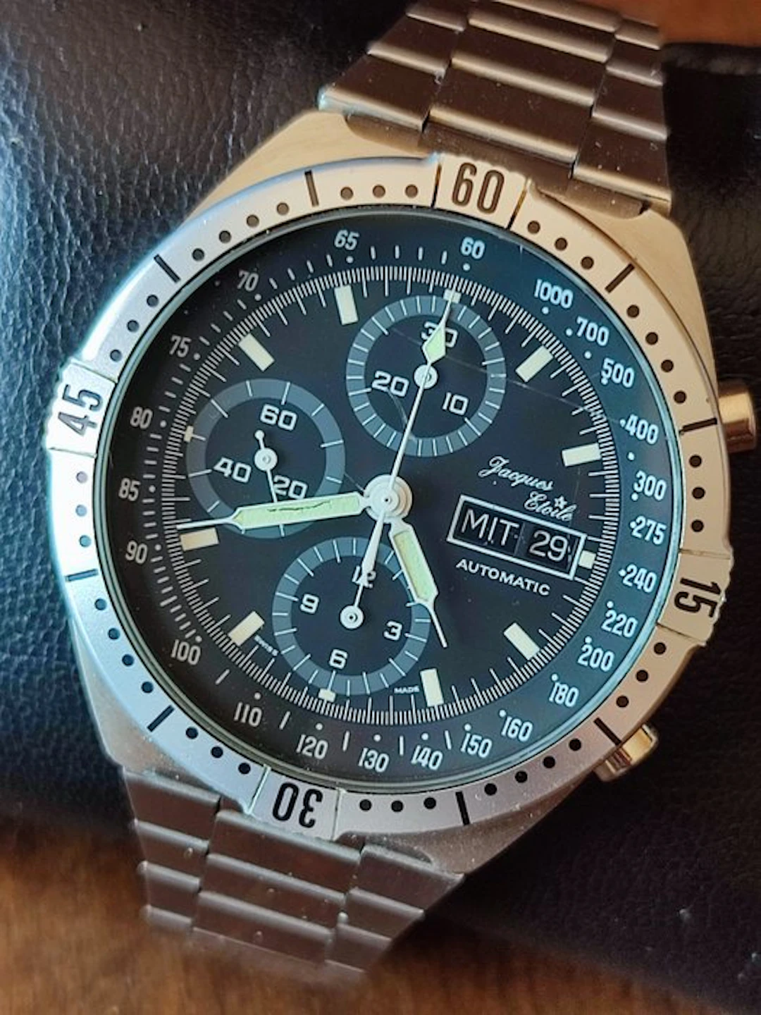 Jacques Etoile - Automatic Chronograph Day Date - No reserve price - Ref