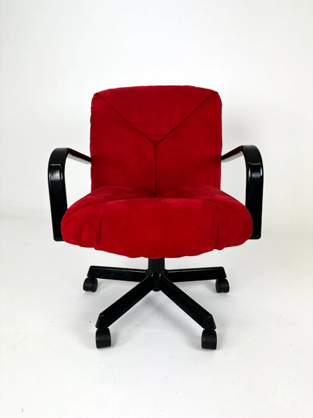ICF - Vico Magistretti - Chair - Davis - Steel, Alcantara