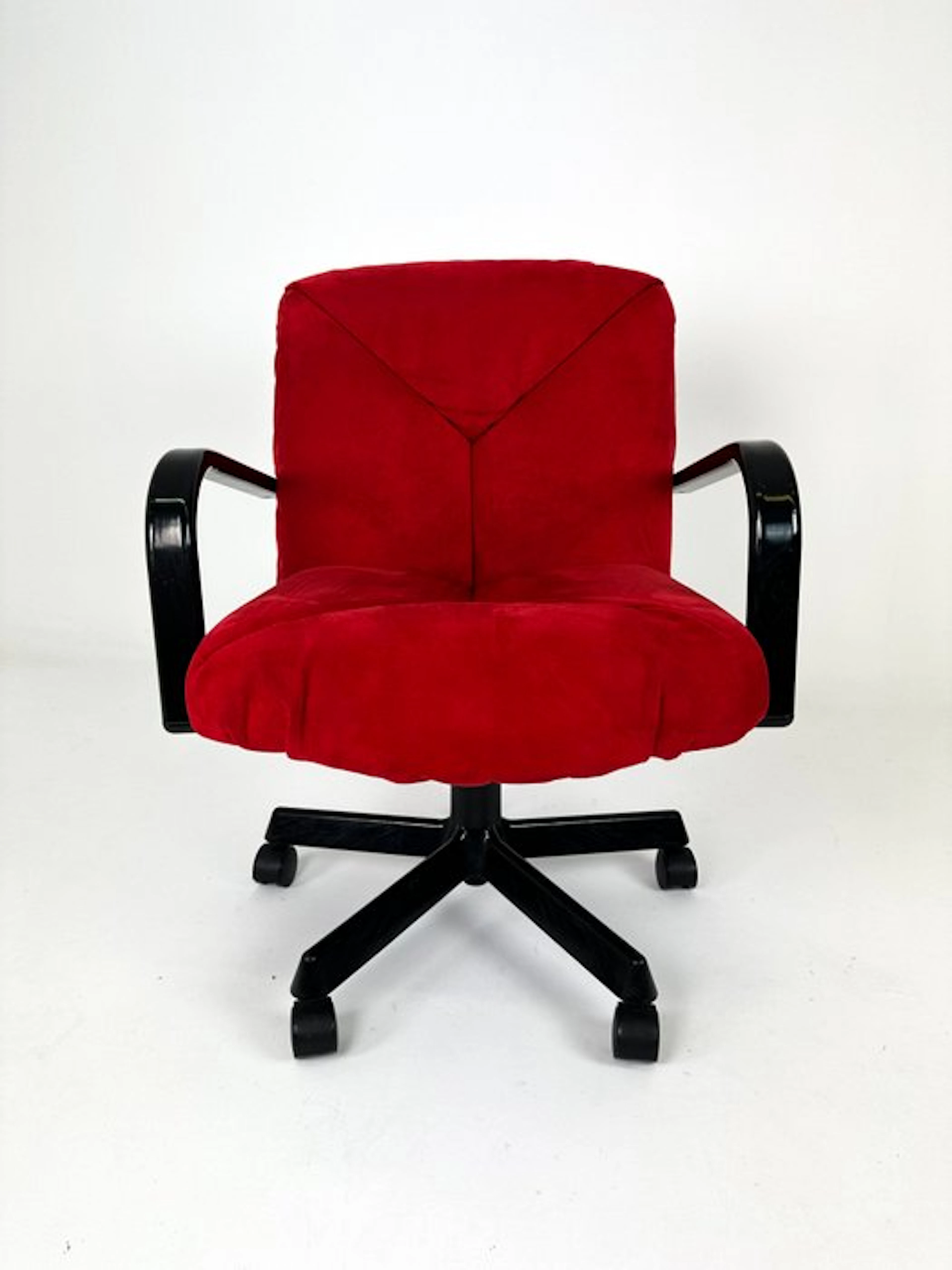 ICF - Vico Magistretti - Chair - Davis - Steel, Alcantara
