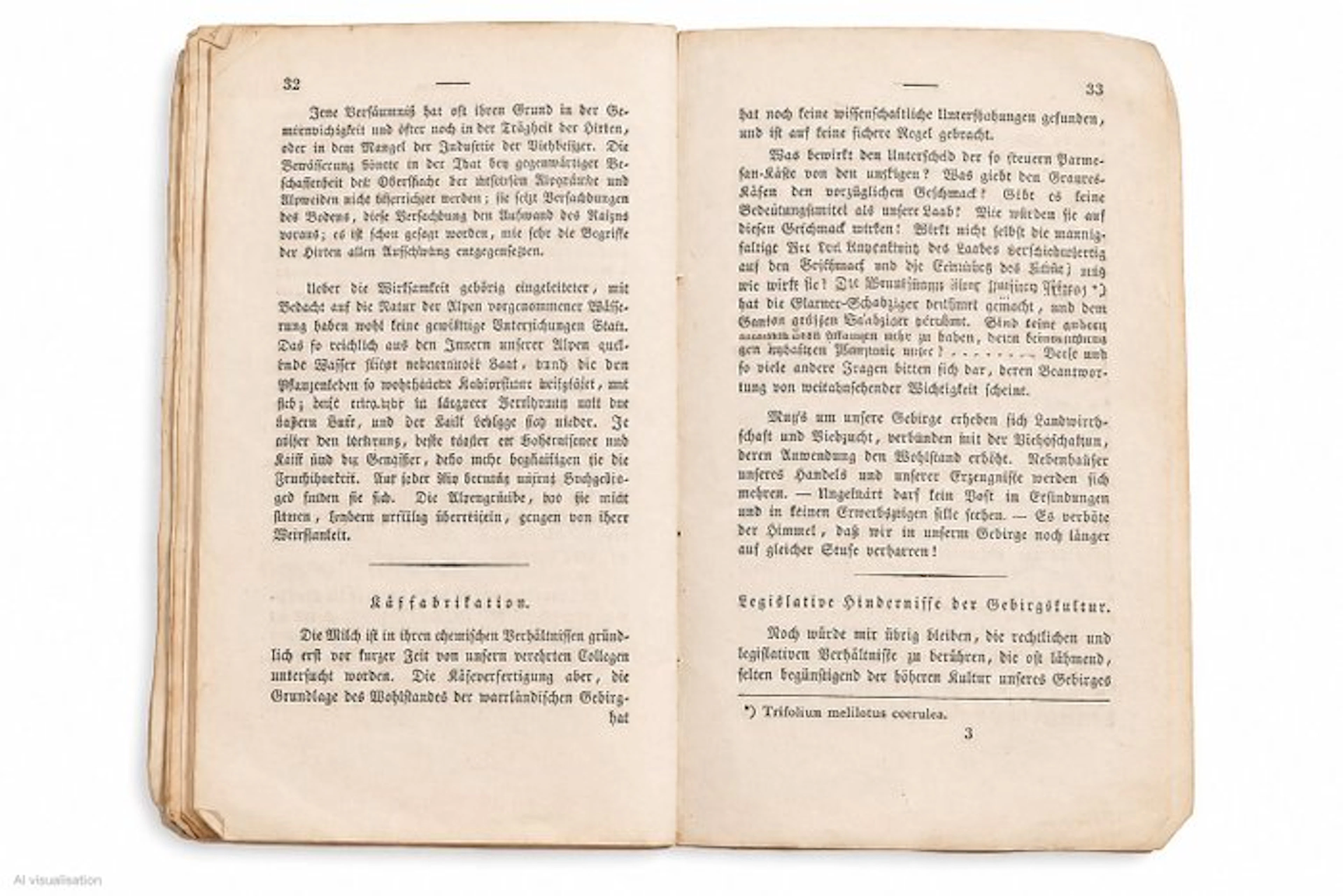Kasthofer - Kultur der Küh-Alpen - 1818
