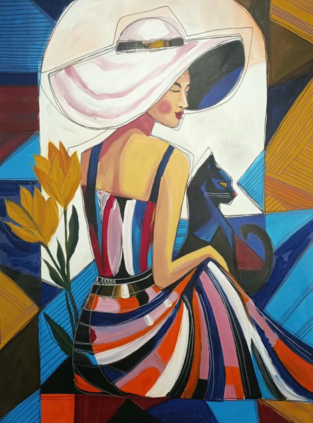 Kiri Aguilera (1982) - XL - Atardecer y Silueta Felina