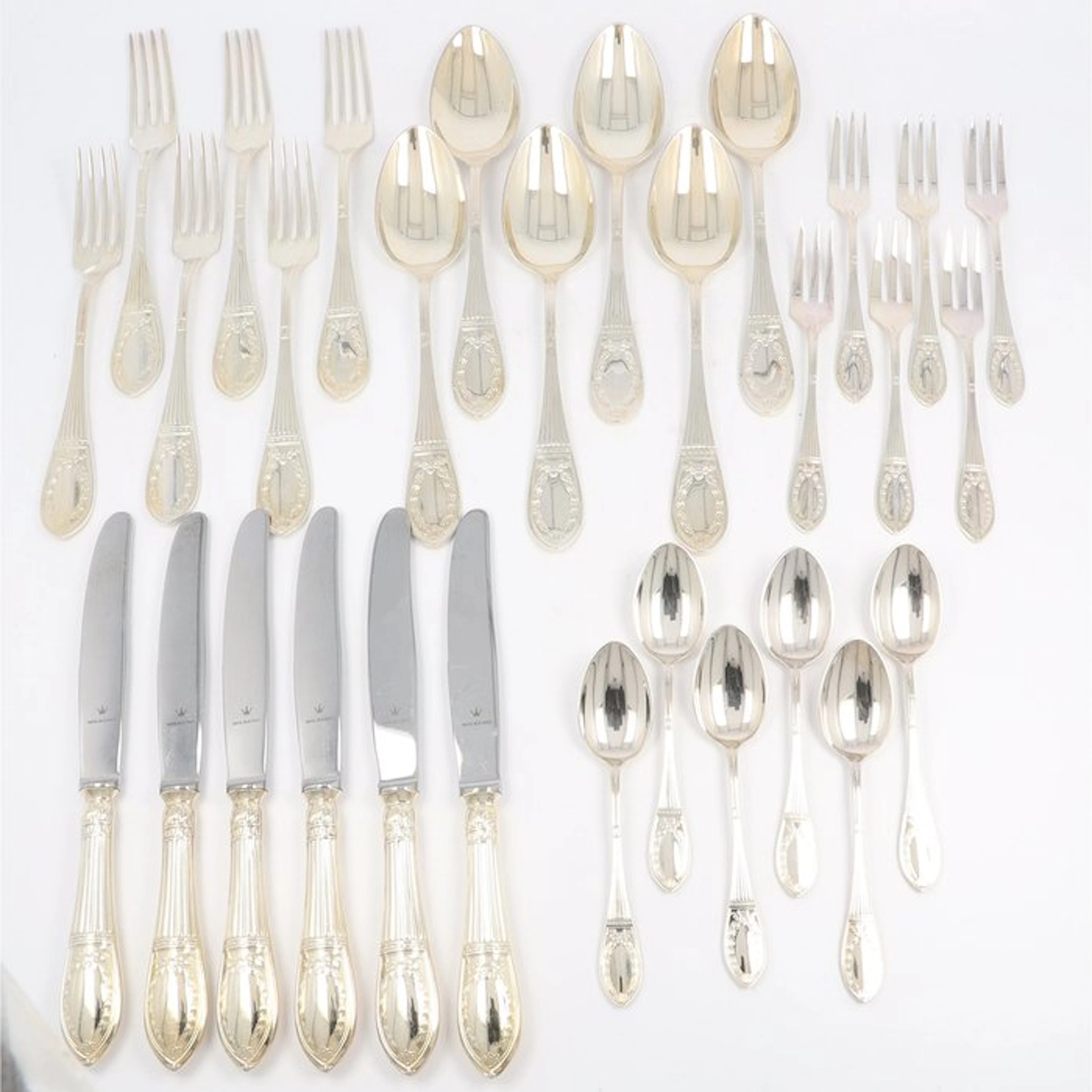 Wilkens & Söhne - Strasbourg Empire - Cutlery set (30) - .925 silver