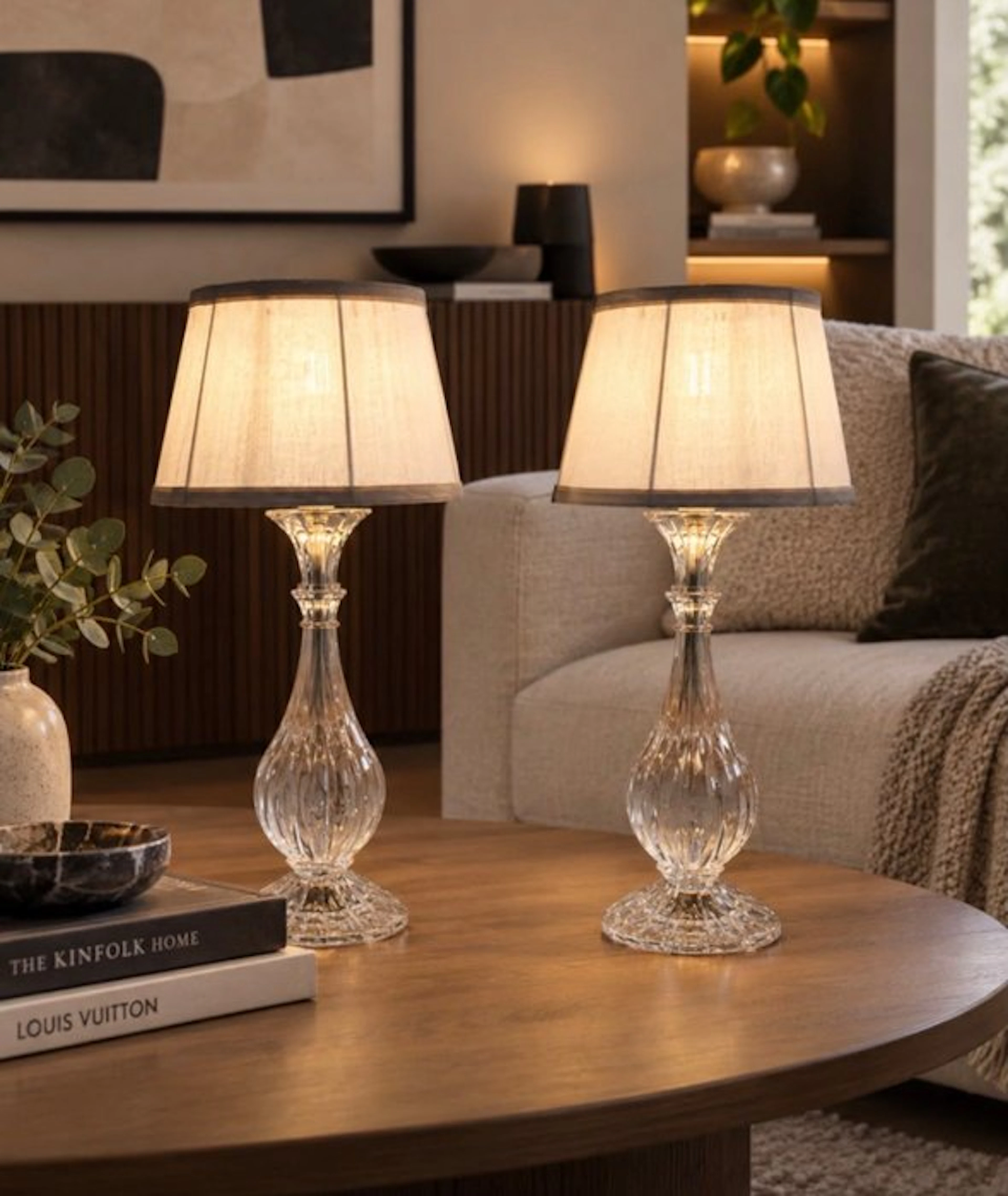 Table lamp (2) - Classic plexiglass table lamps - Plexiglas