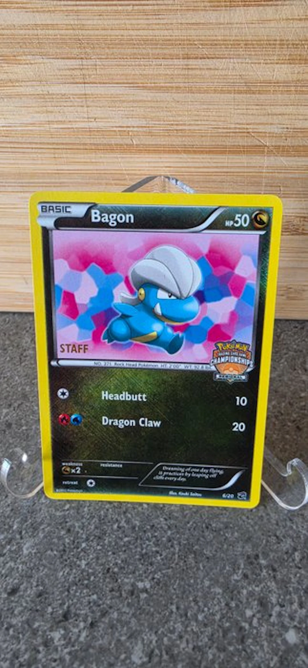 Pokémon - 1 Card - Bagon 62/62 Promo card