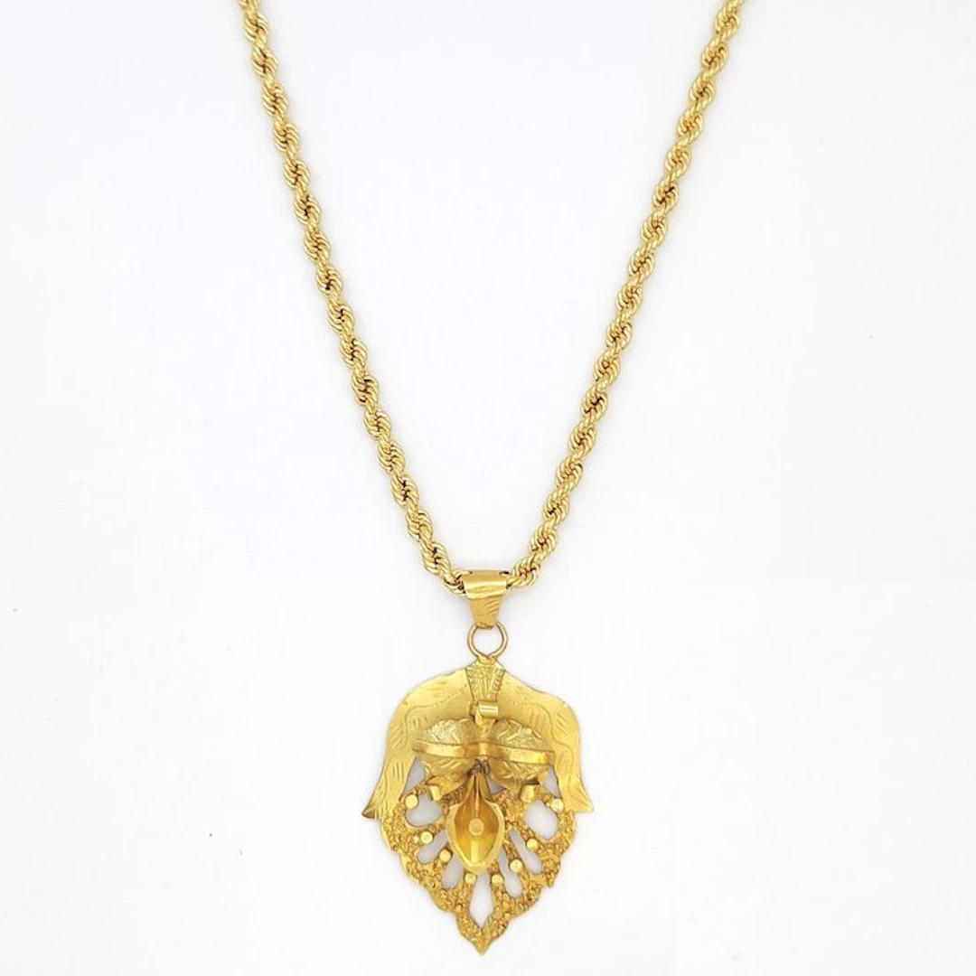 2 piece jewellery set - 18 kt. Yellow gold - 16k.