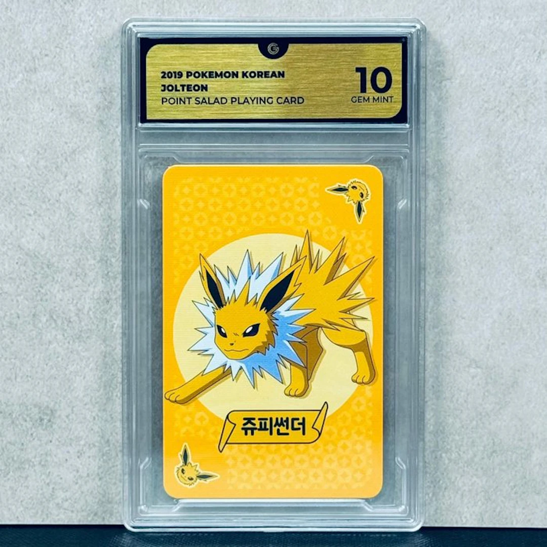 Pokémon Graded card - Jolteon 2019 Pokemon Korean Point...