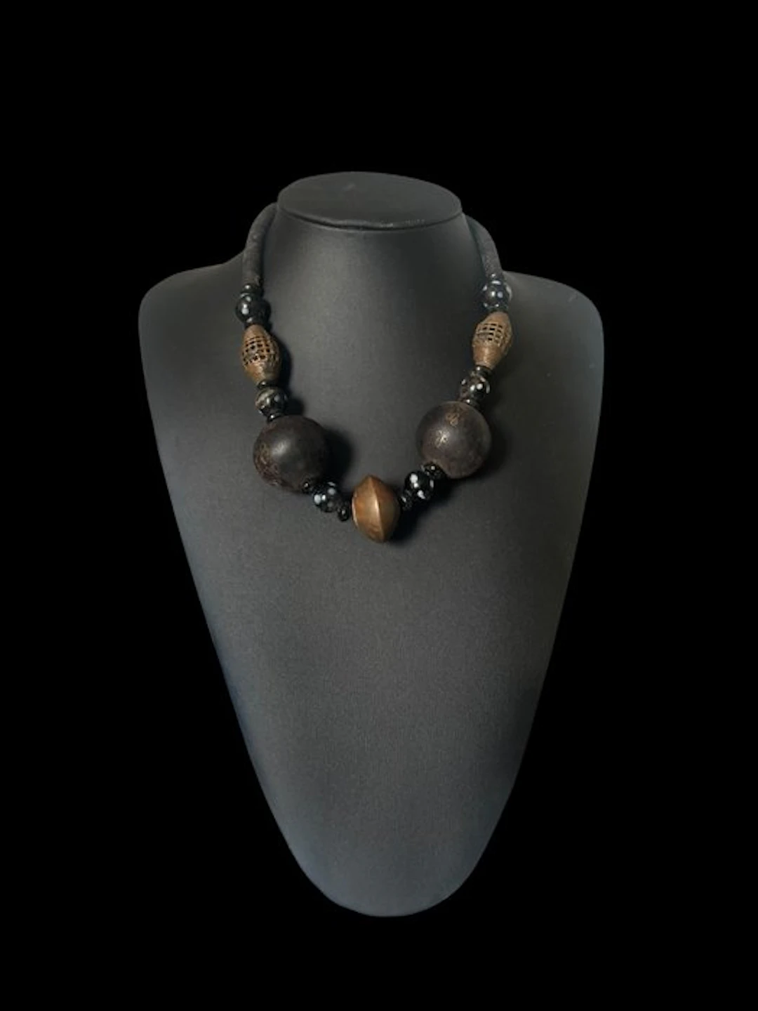 Baoule bead necklace - Mali (No reserve price)