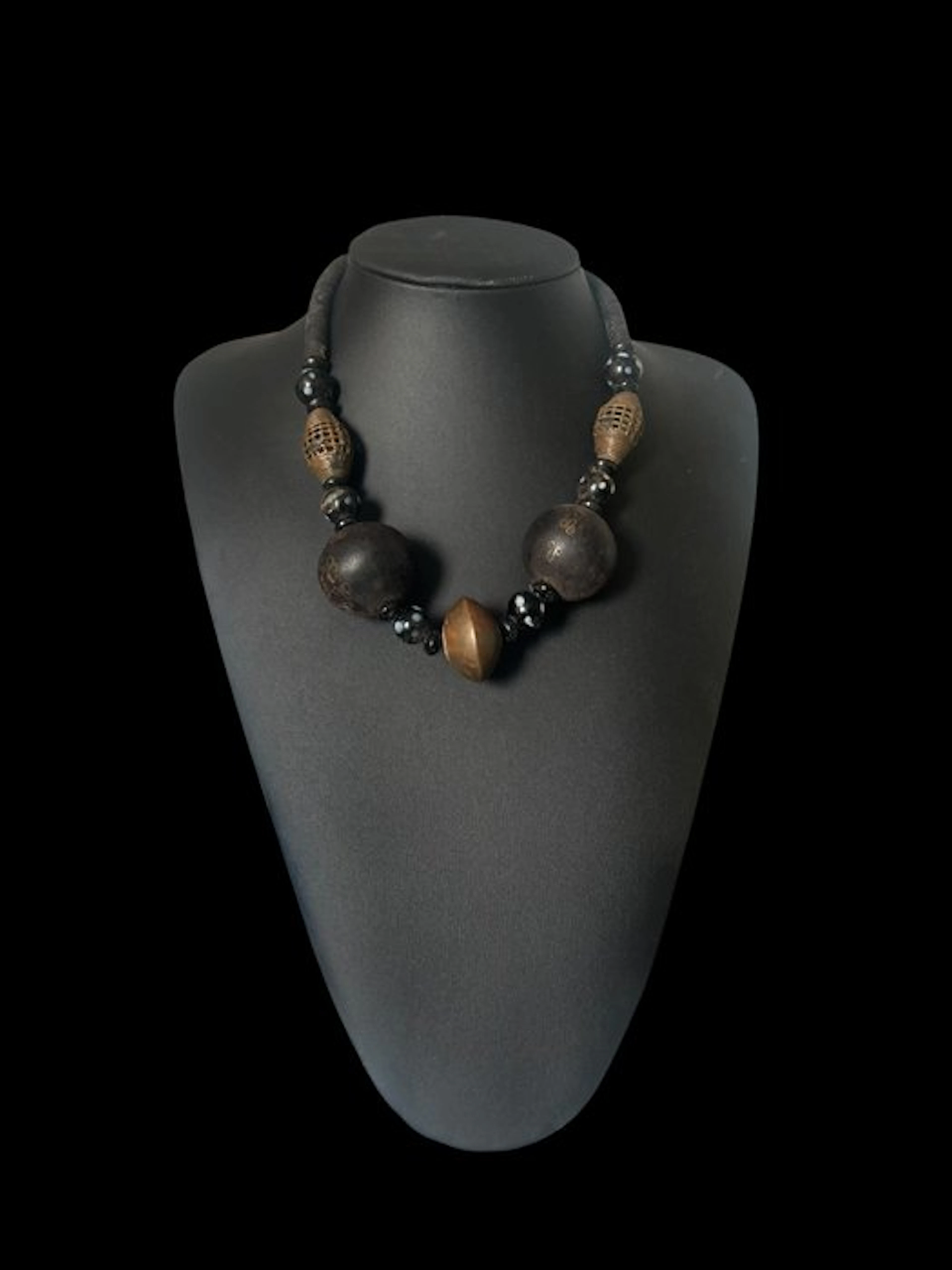 Baoule bead necklace - Mali (No reserve price)