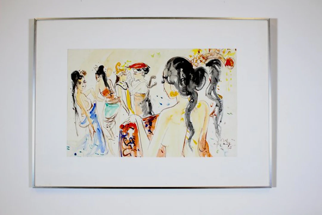 I Nyoman Gunarsa (1944-2017) - BALINESE DANCERS
