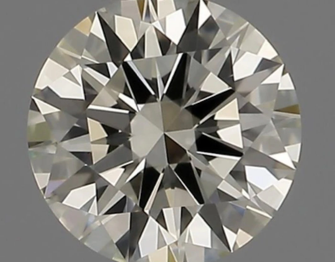 1 pcs Diamond (Natural) - 0.31 ct - Round - K - VVS1...